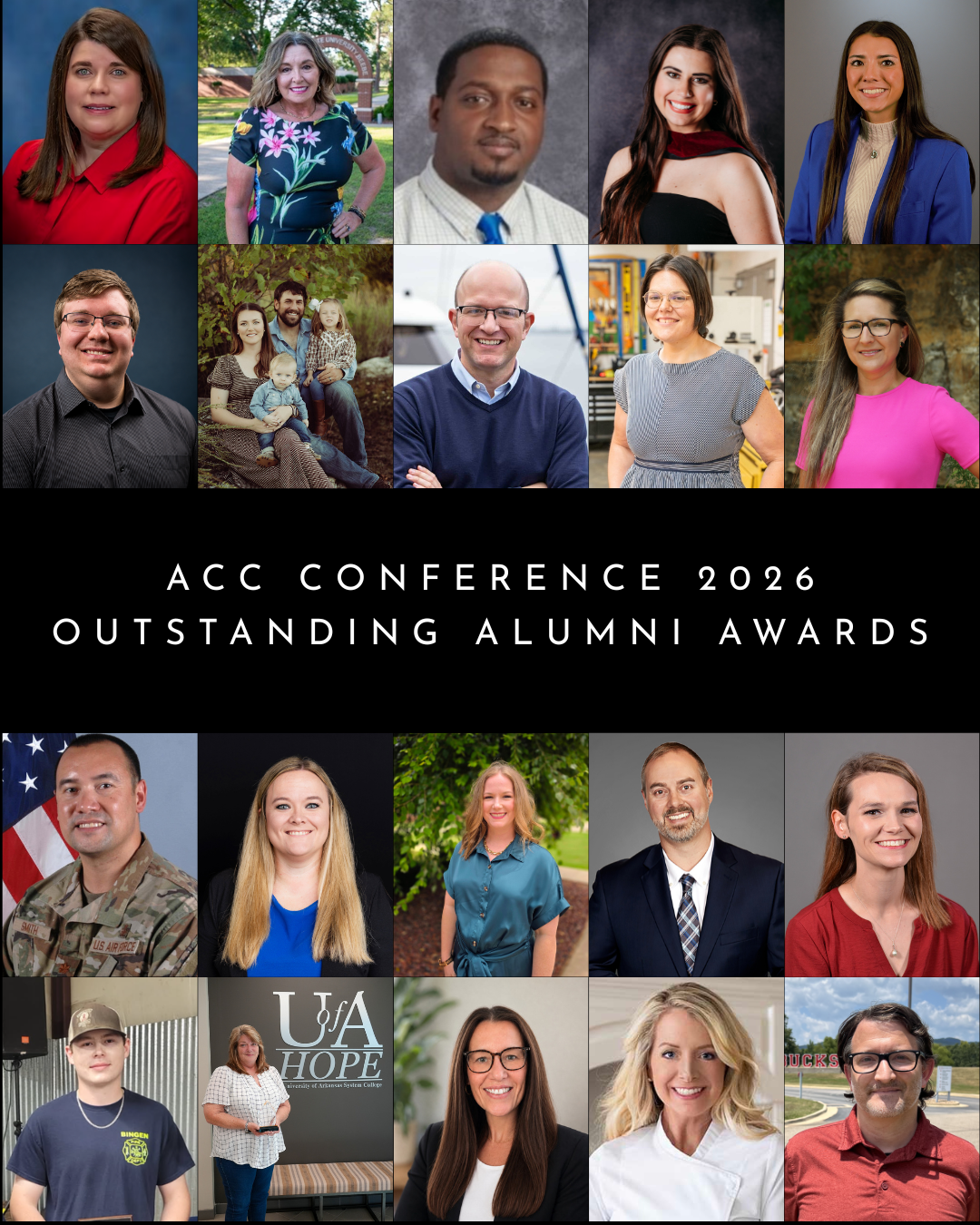 ACC Announces 2026 Outstanding Alumni Award Winners