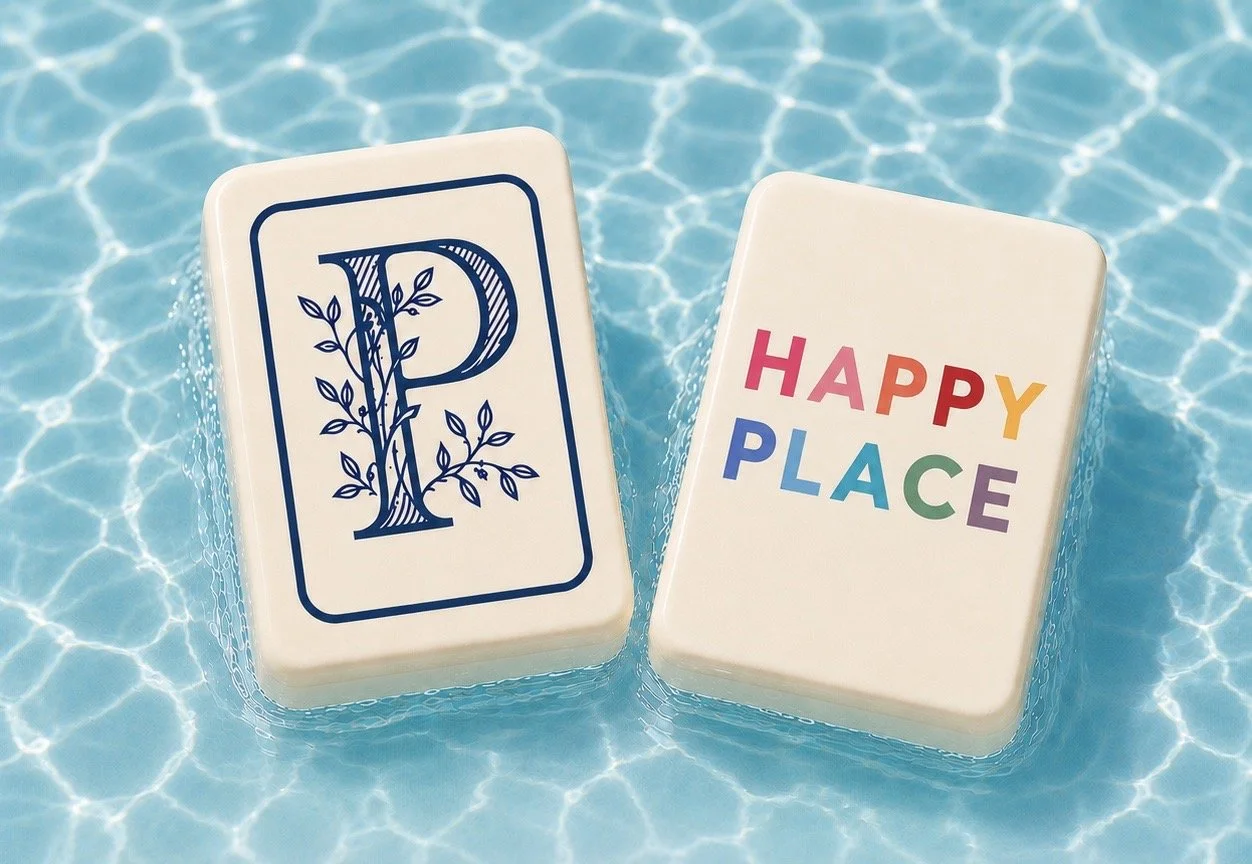 The Parlour x Happy Place: Aqua Mahj & Card Bedazzling