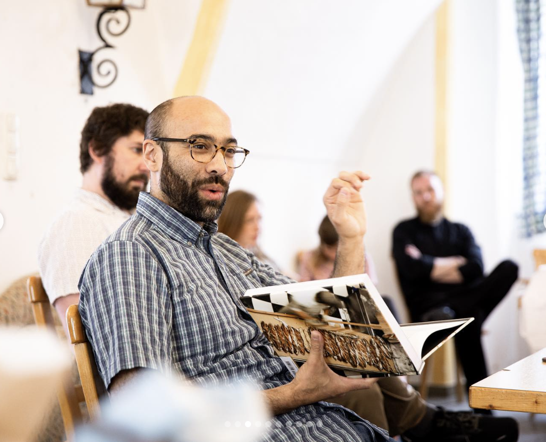 Man lecturing at gaming Austria in the Kartuase  | Dr Matthew Breuninger | Therapist, Catholic Speaker, Course Creator, and Author | Steubenville, OH