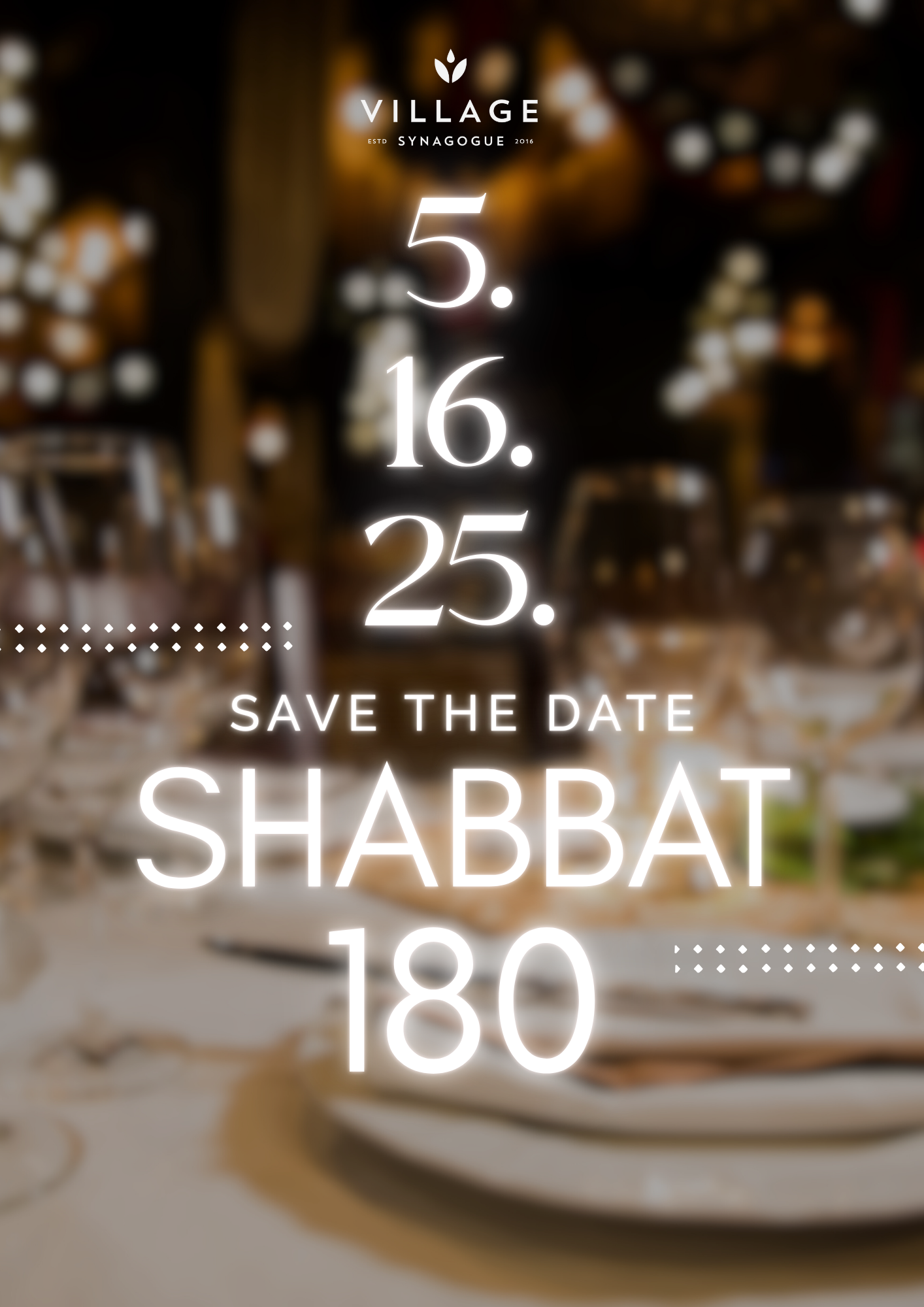Shabbat 180 - Open Seating