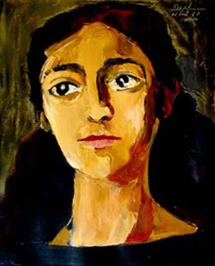 "Girl from Northern Perú" / oil on canvas / 16 x 20" 