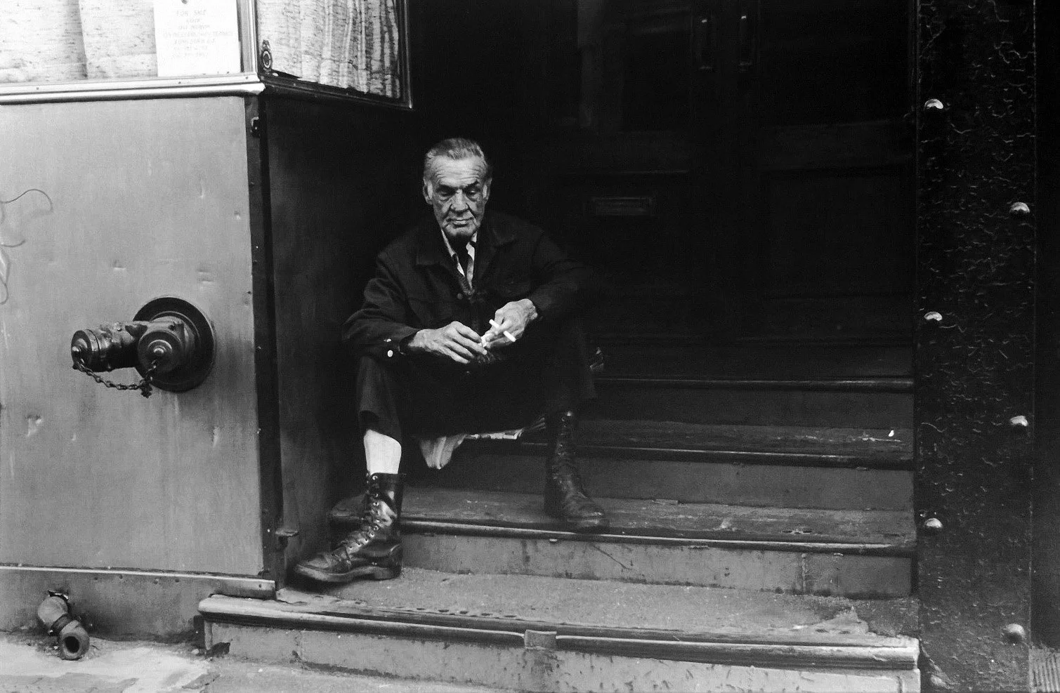 Man in Canal Street, 1988