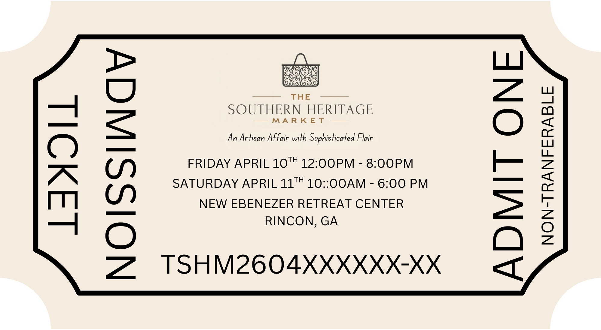 One Admission Ticket — Blooms In Spring Event