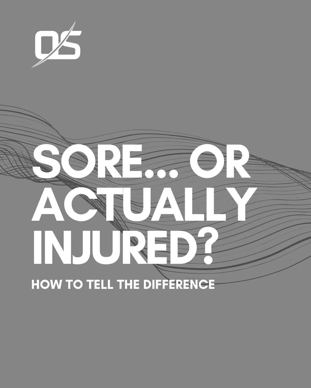 Gym pain or an actual injury&hellip; how do you tell the difference?

It&rsquo;s normal to feel sore after a workout, especially if you&rsquo;ve pushed yourself or tried something new.

That kind of soreness usually feels like general muscle tightnes