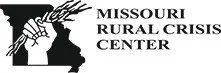 Image of the Missouri Rural Crisis Center logo featuring a hand holding a seedling