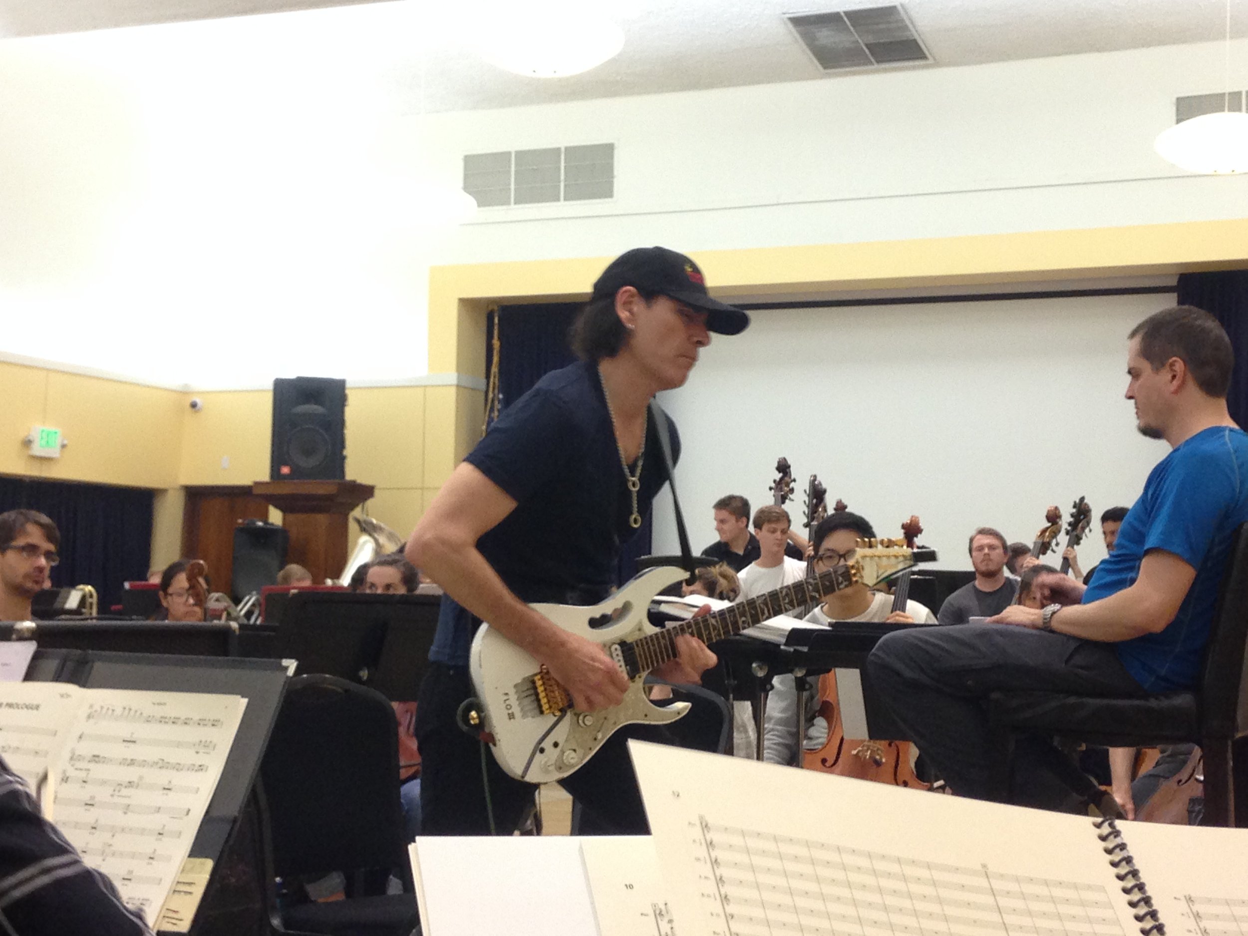 Steve Vai rehearsal, LA Local 47