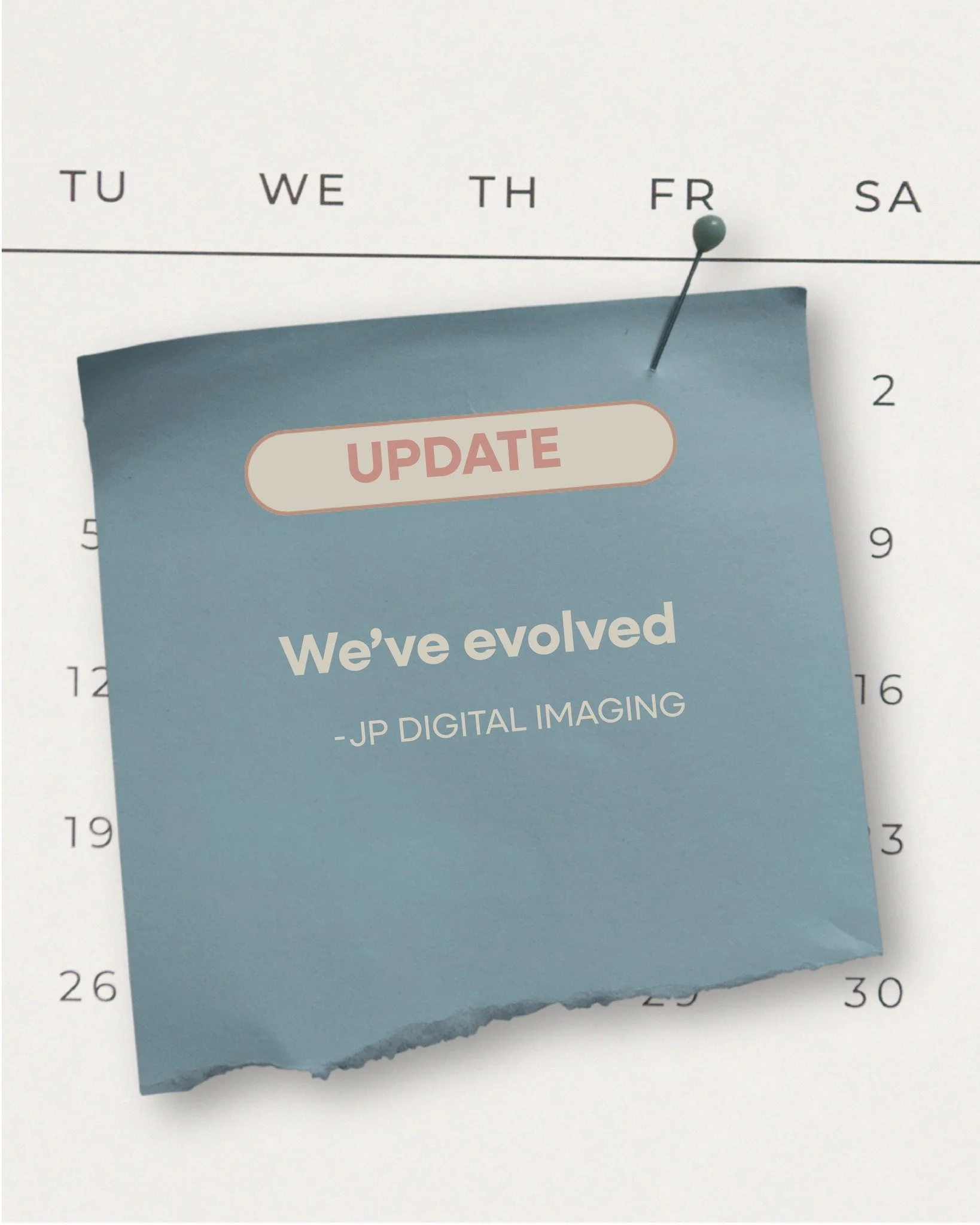 Big things are coming Tuesday for JP Digital Imaging.

New look. New ideas. New possibilities.

Stay tuned. 🚀

#JPDigitalImaging #WeHaveEvolved #EnvironmentalGraphics #ArchitectureAndDesign #CreativeEnvironments #PrintInnovation