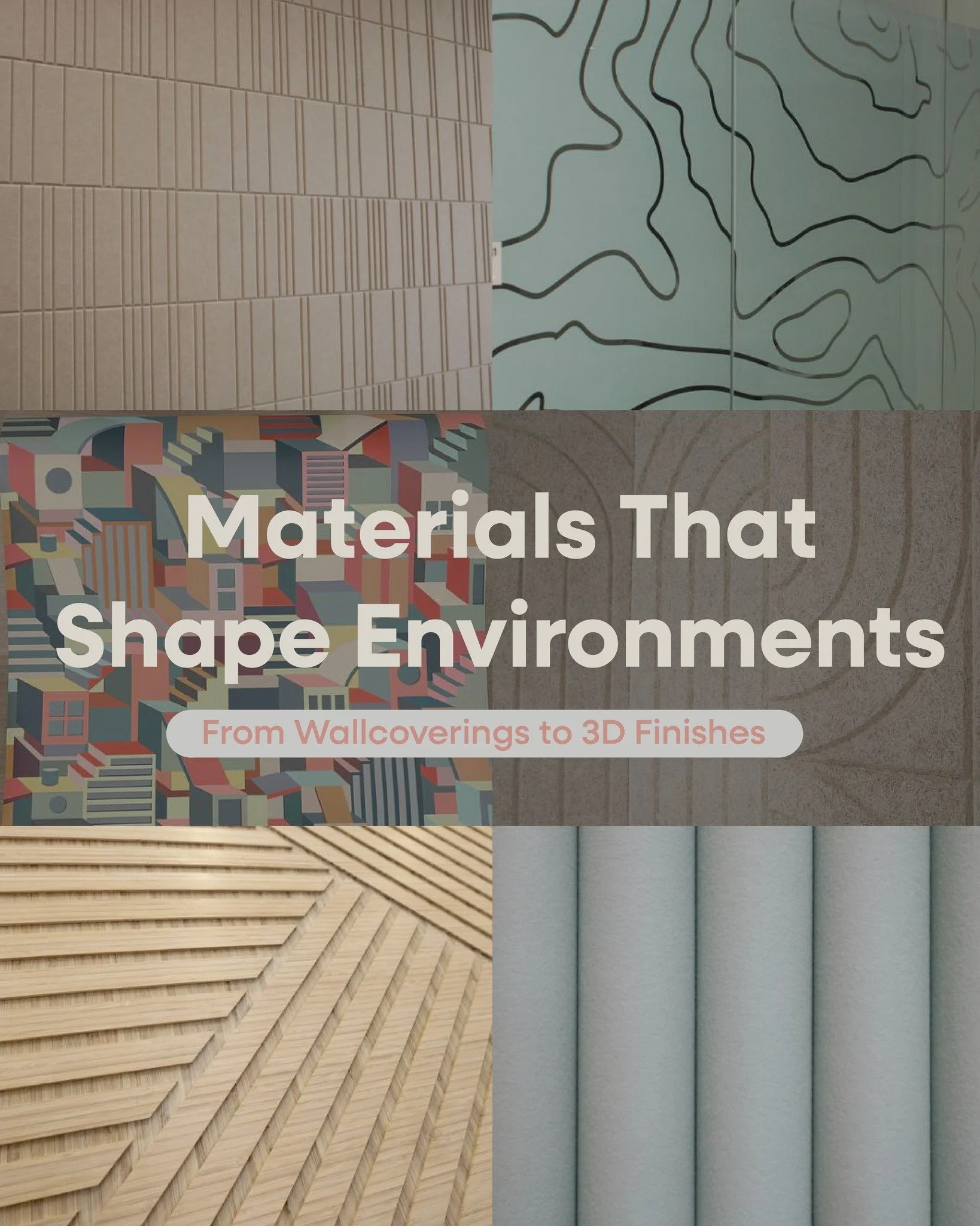 From signage and wallcoverings to acoustics and specialty finishes &mdash; discover the materials behind impactful environments.

#ArchitecturalGraphics #Wallcoverings #AcousticDesign #SignageDesign #InteriorBranding