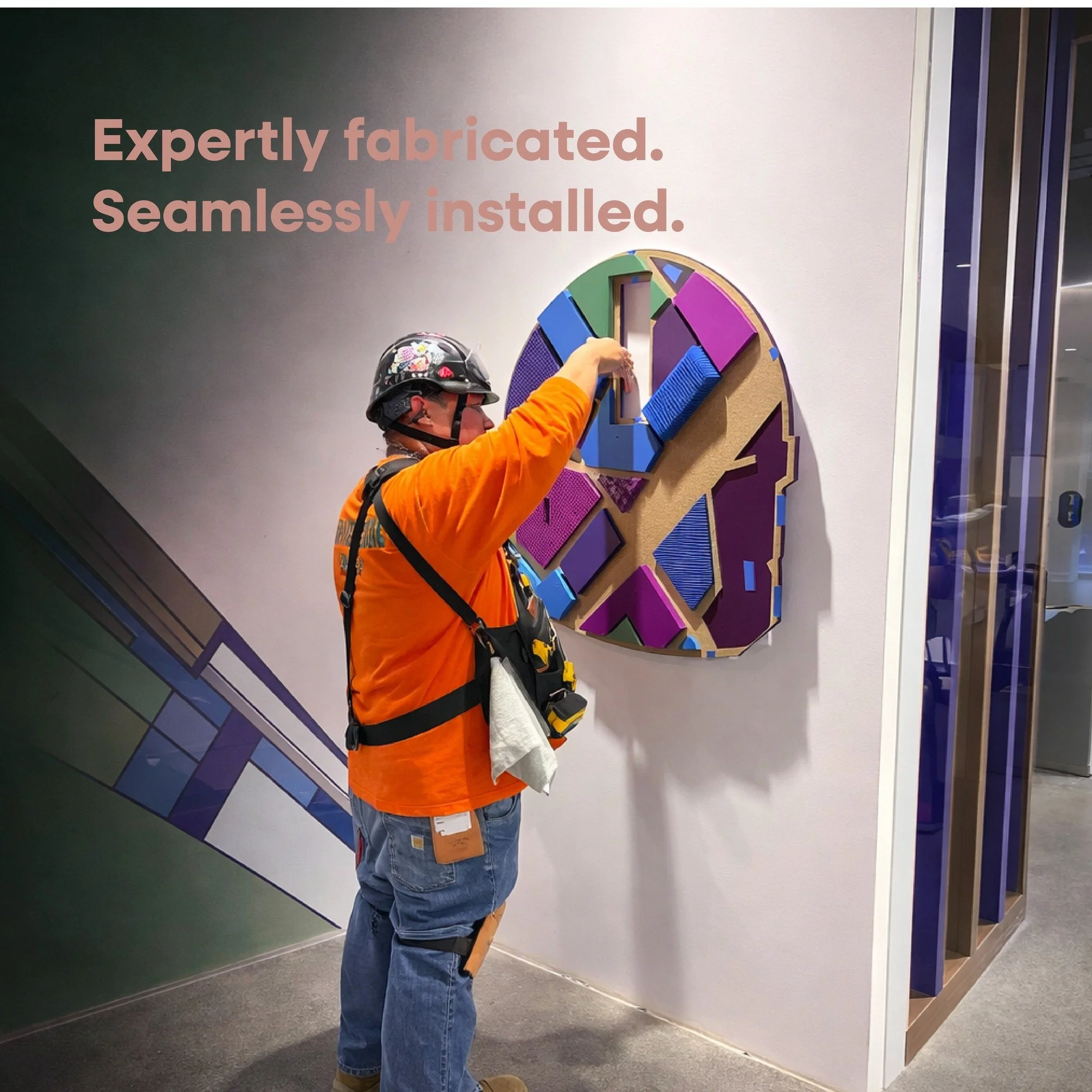 Designed to perform in real spaces.
Explore our work on the new website.

#Craftsmanship #EnvironmentalGraphics #BuiltForDesign #ArchitecturalBranding