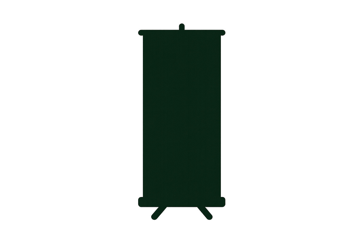 Portable banner stand display used for trade shows, events, and promotional branding in commercial environments