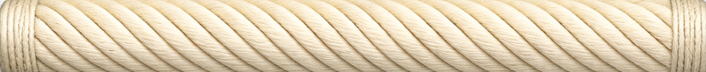 Twisted rope texture graphic for nautical-themed wallcovering or custom environmental branding in hospitality or retail environments.