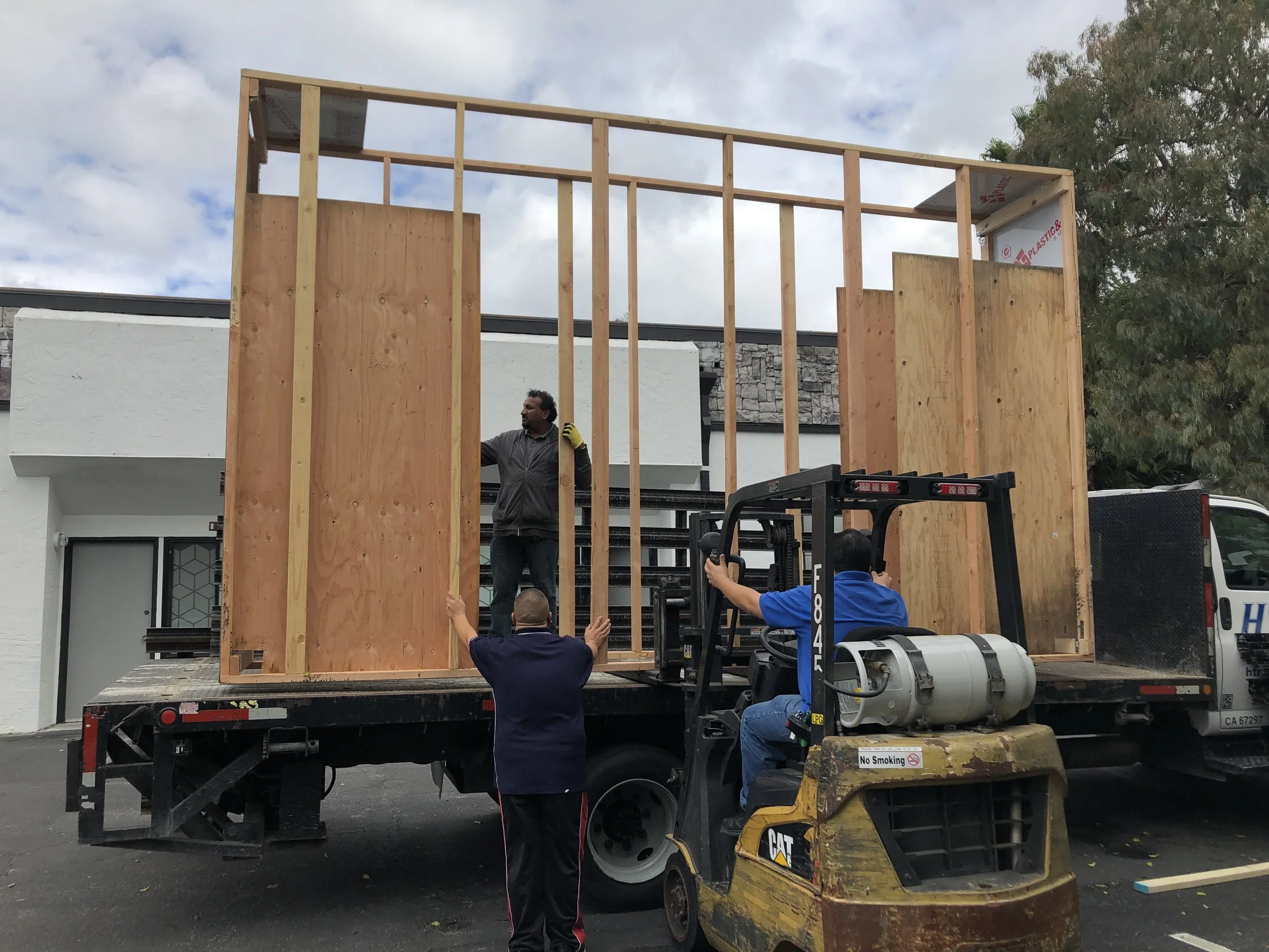 In-house fabrication of custom architectural elements, ensuring precision, quality control, and seamless project execution.