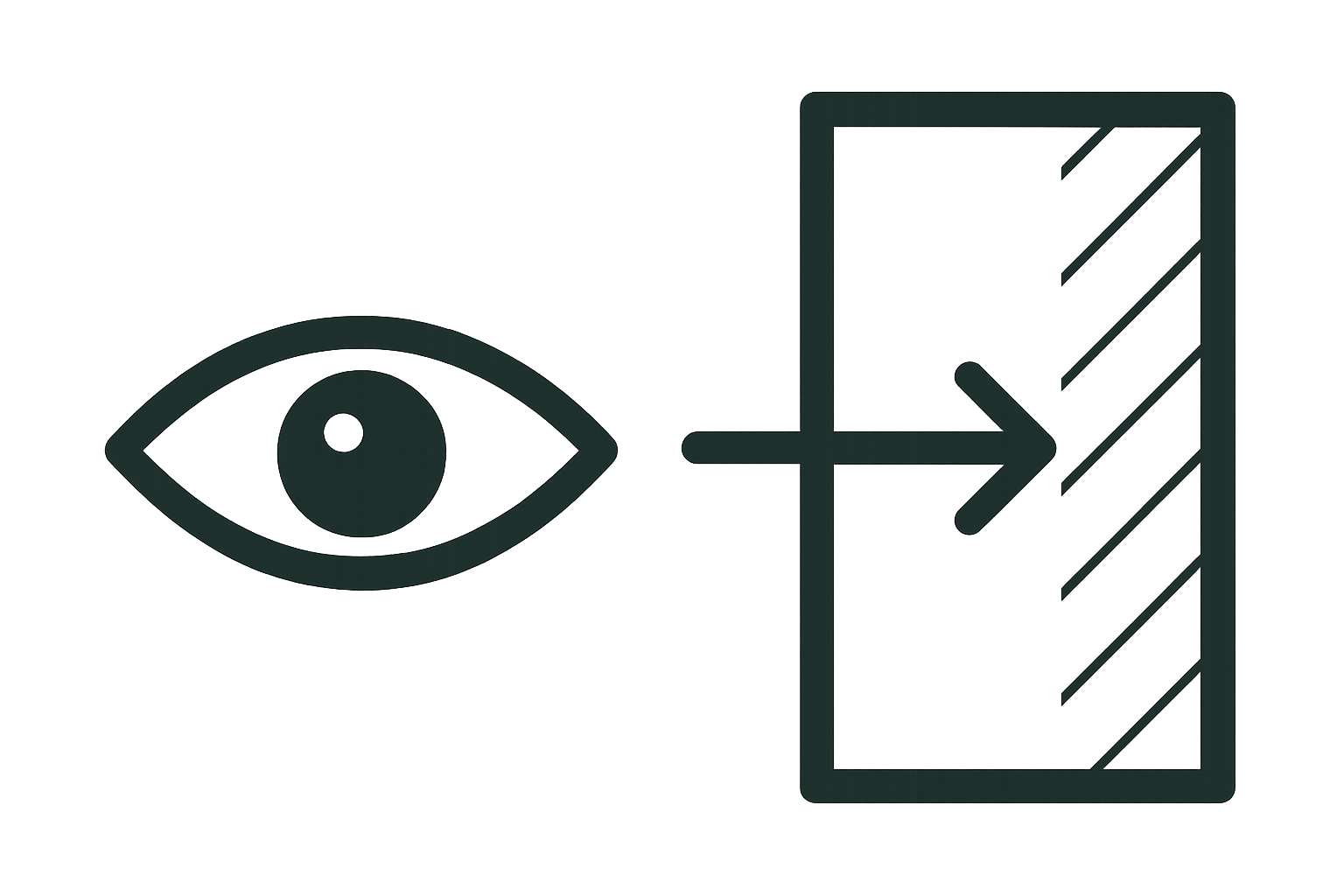 One-way reflective window film on commercial glass providing daytime privacy while maintaining outward visibility.