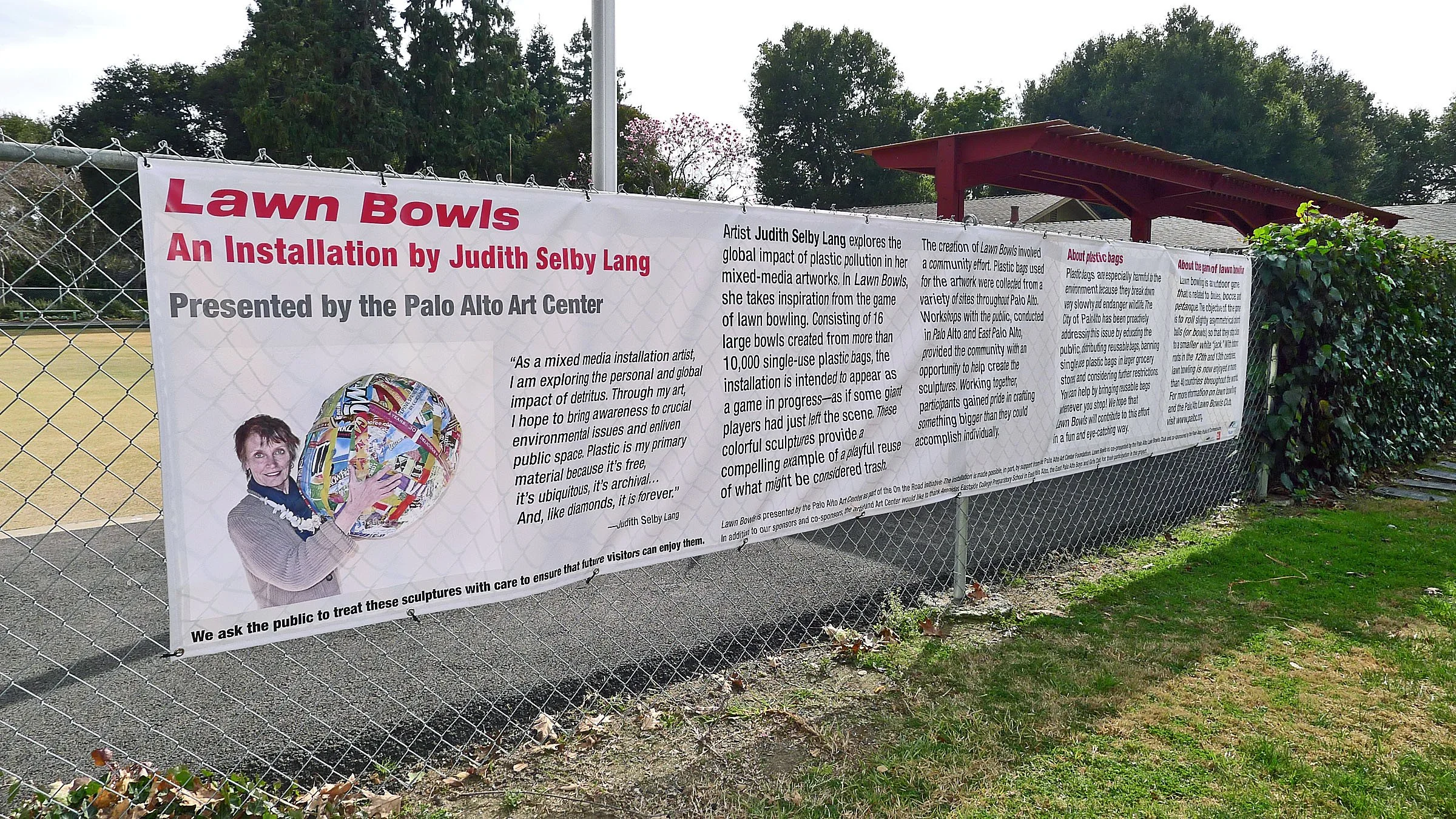 Exterior branded construction fence wrap used for project marketing and site visibility