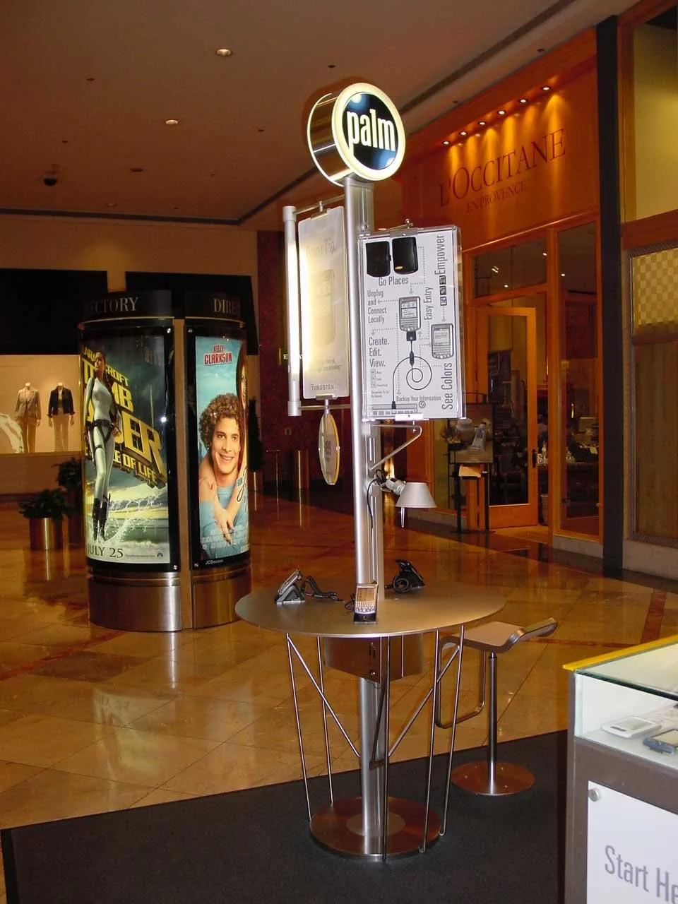 Portable digital display kiosks with interactive screens for retail and event marketing environments