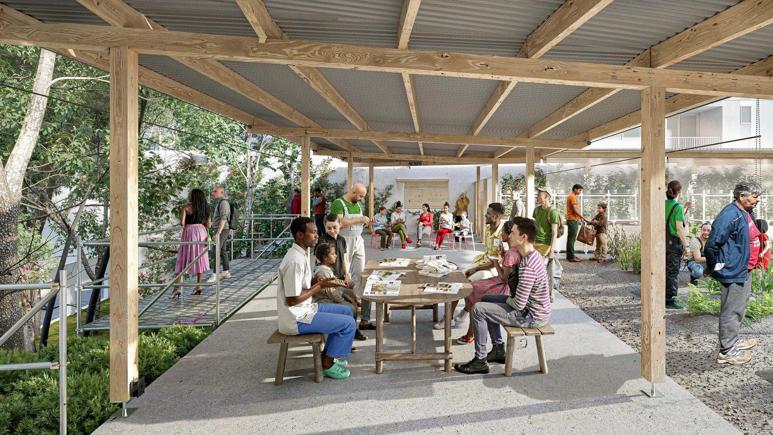 Escola Horta / Salas de Aula e Oficinas