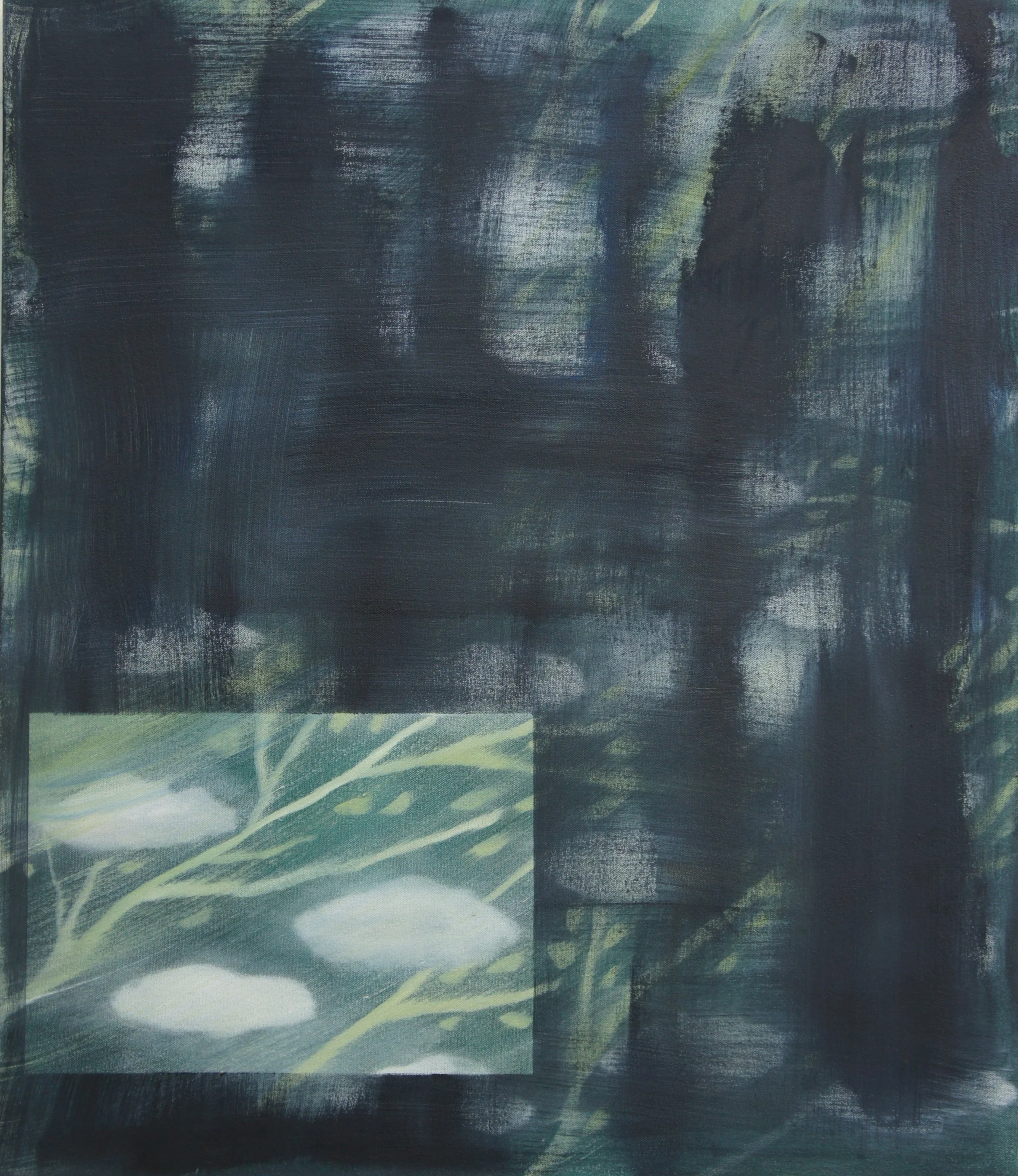 Why Abstraction? (2026), oil on canvas