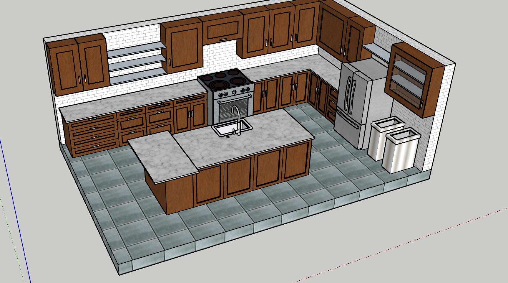 SketchUp Kitchen