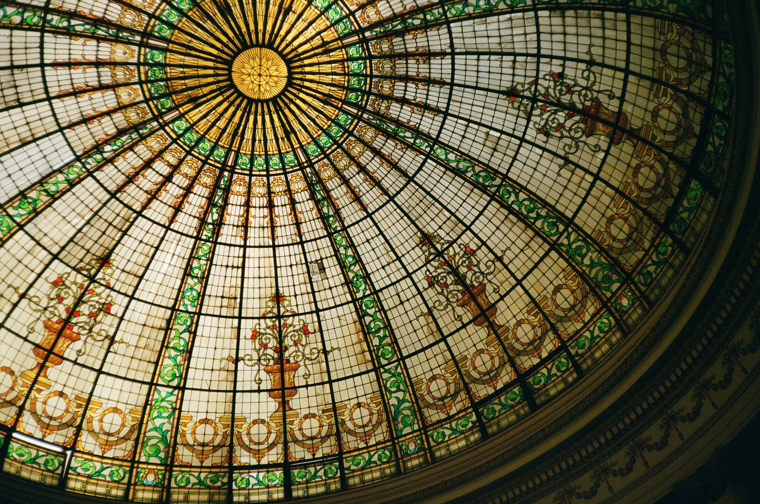 Stained Glass Ceiling - Lima, Peru, 2024