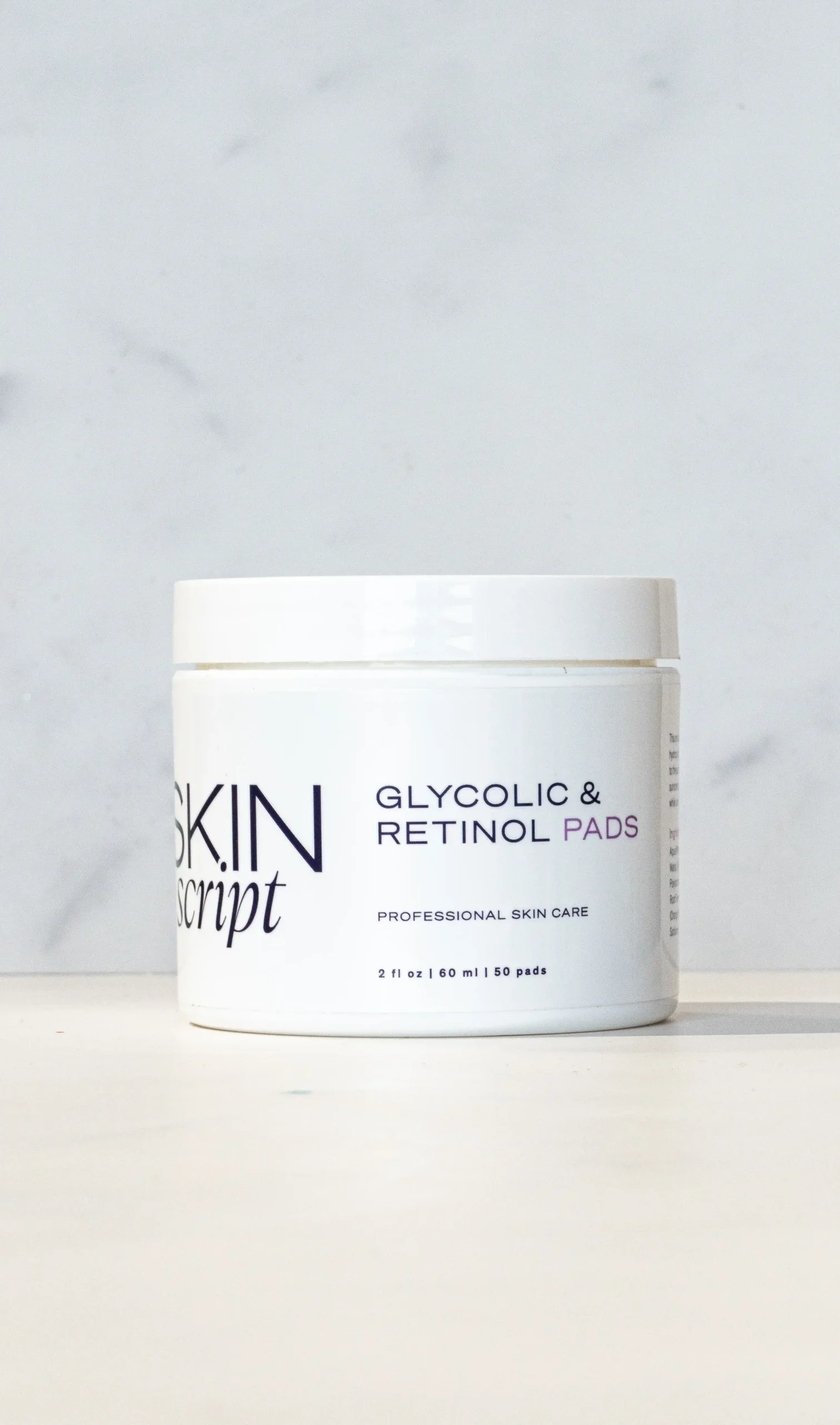 Glycolic & Retinol Pads | Skin Script