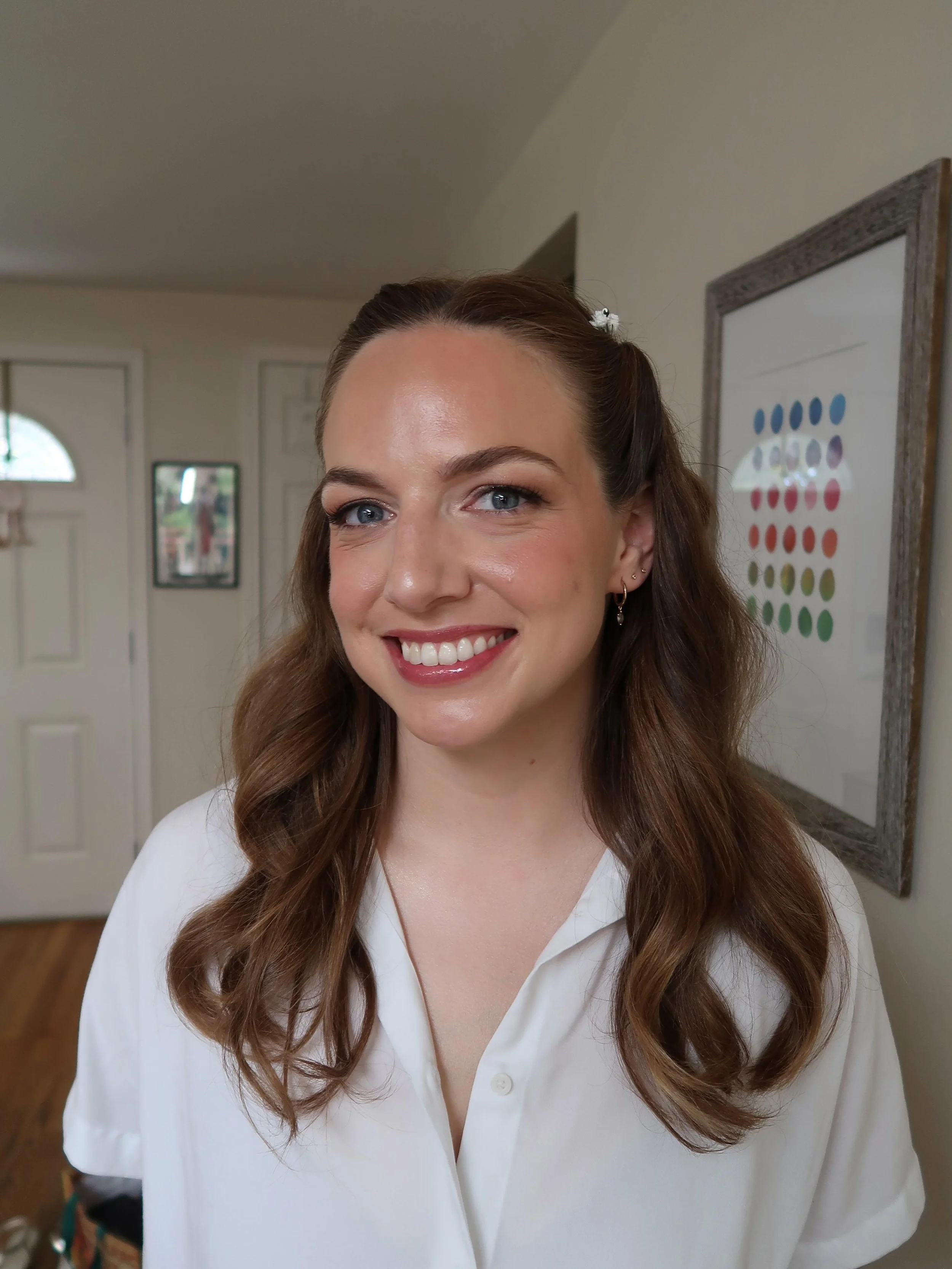 Natural glowing bride 😇

Merideth wanted to feel like herself on her wedding day. Minimal coverage with glowing skin! I hope you had the best wedding day gorgeous 🤍
