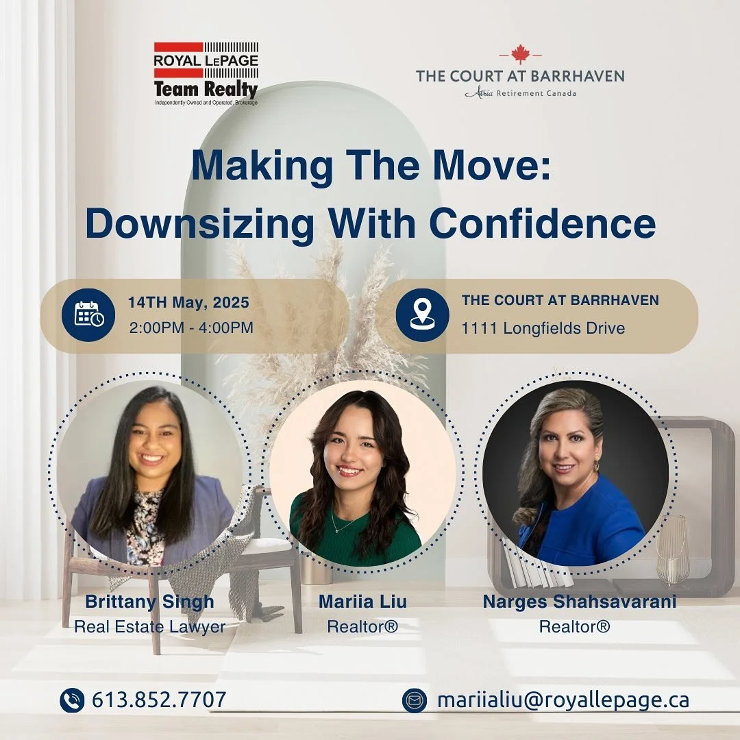 Thinking about downsizing?

Whether you&rsquo;re planning a simpler lifestyle or helping a loved one transition, we&rsquo;ve got you covered. Join us for a free, informative seminar where you&rsquo;ll learn how to approach this next chapter with conf