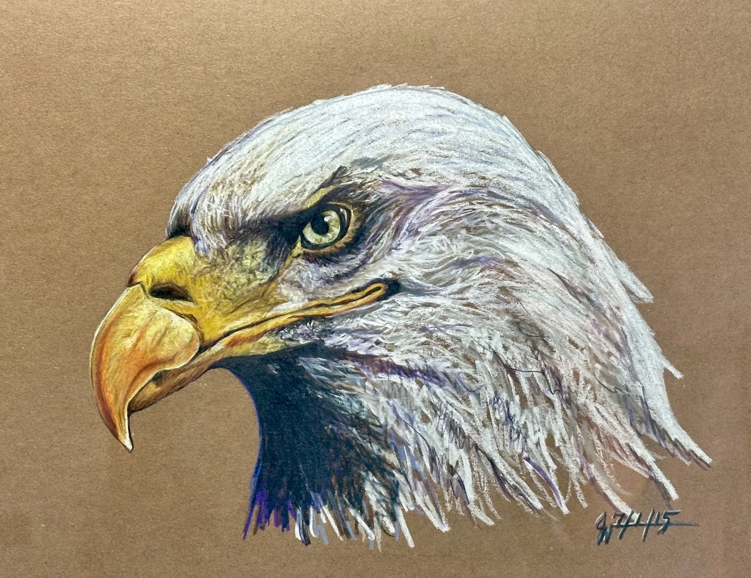 All Business - Colored Pencil - 2015