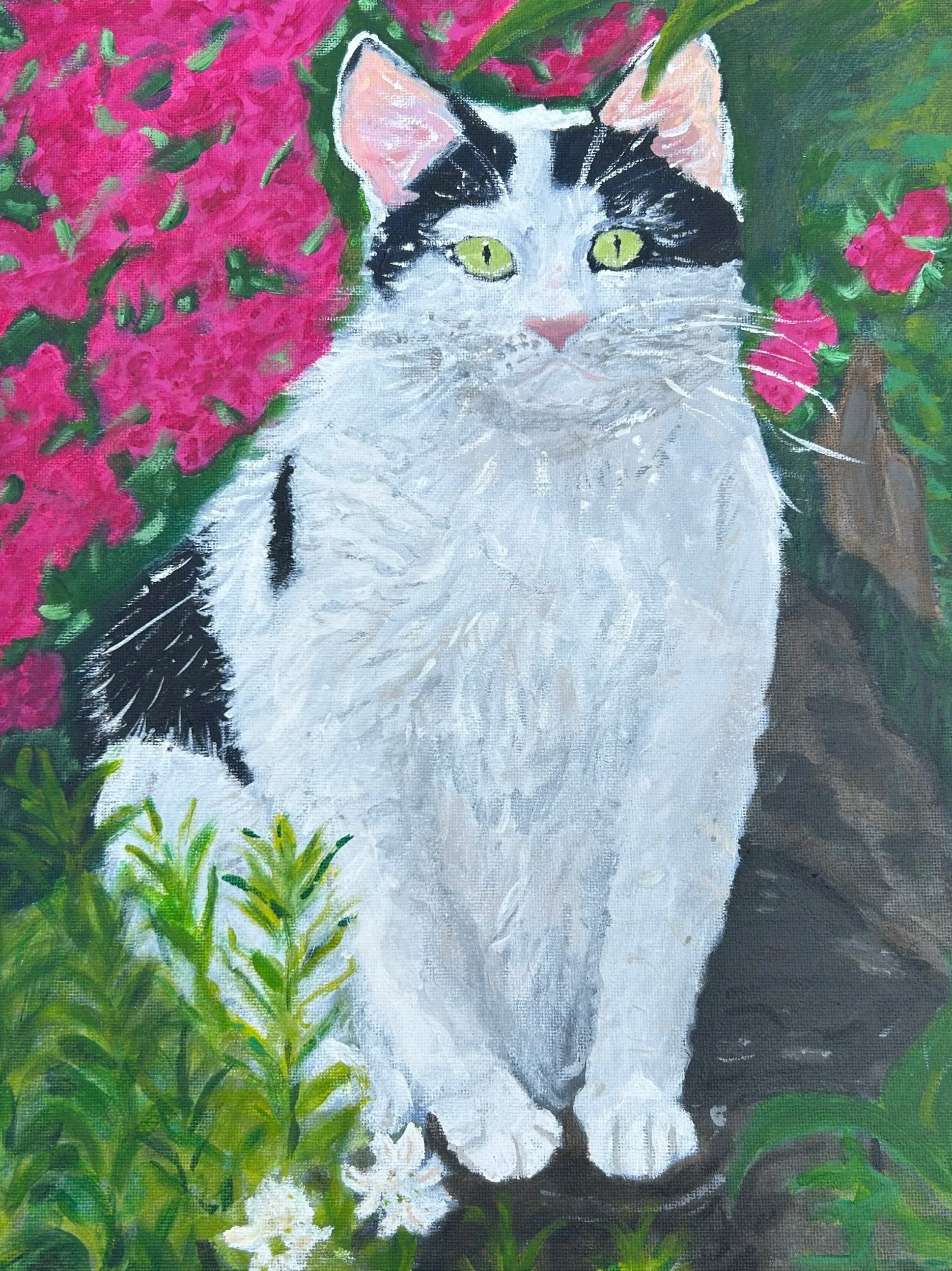 Portrait of Kirby, 2025 acrylic on canvas