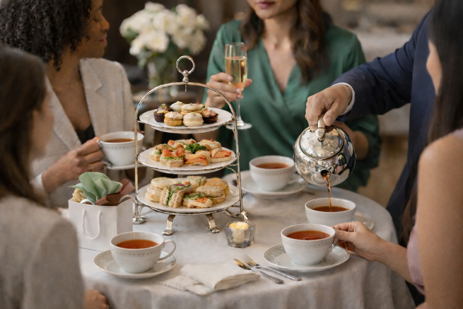 Coffee for Singles Afternoon Tea at the Four Seasons Atlanta | Brasserie Margot