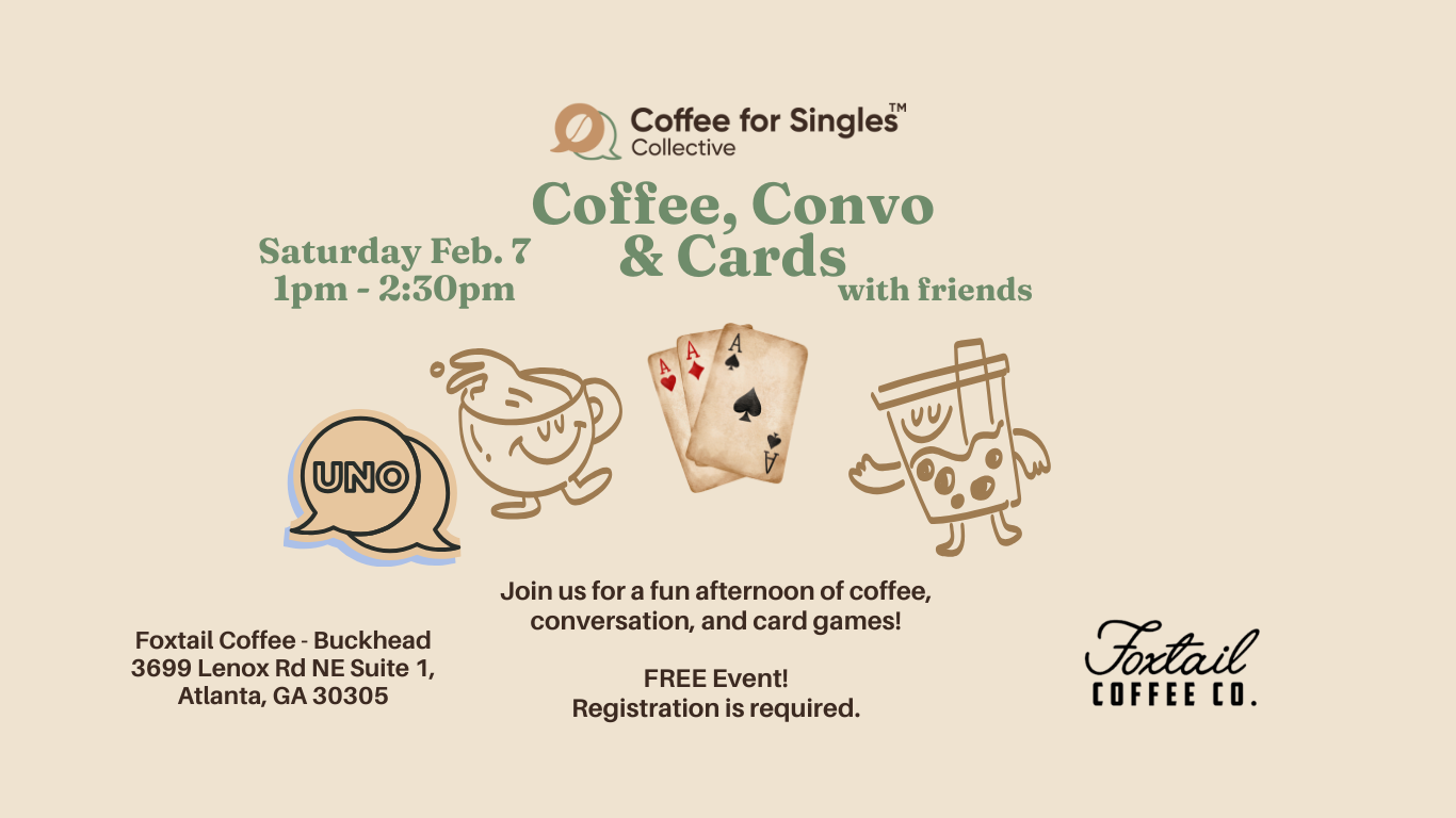 Coffee, Convo & Cards with Friends