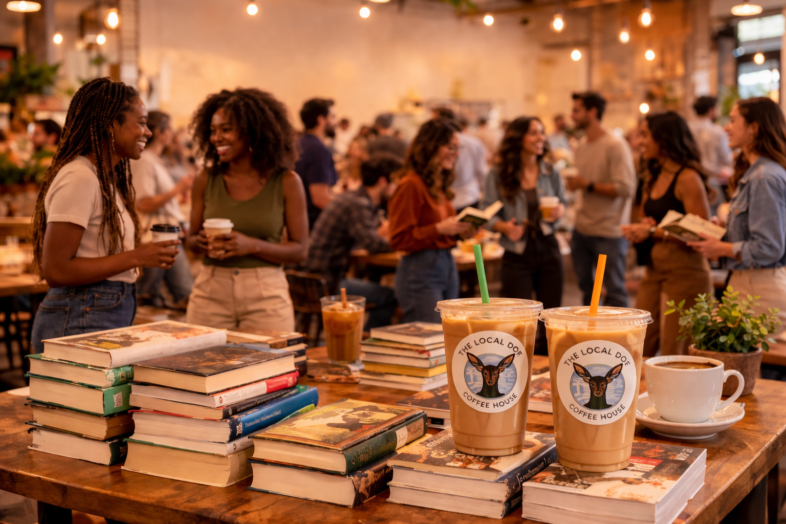 Coffee and Book Lovers Social