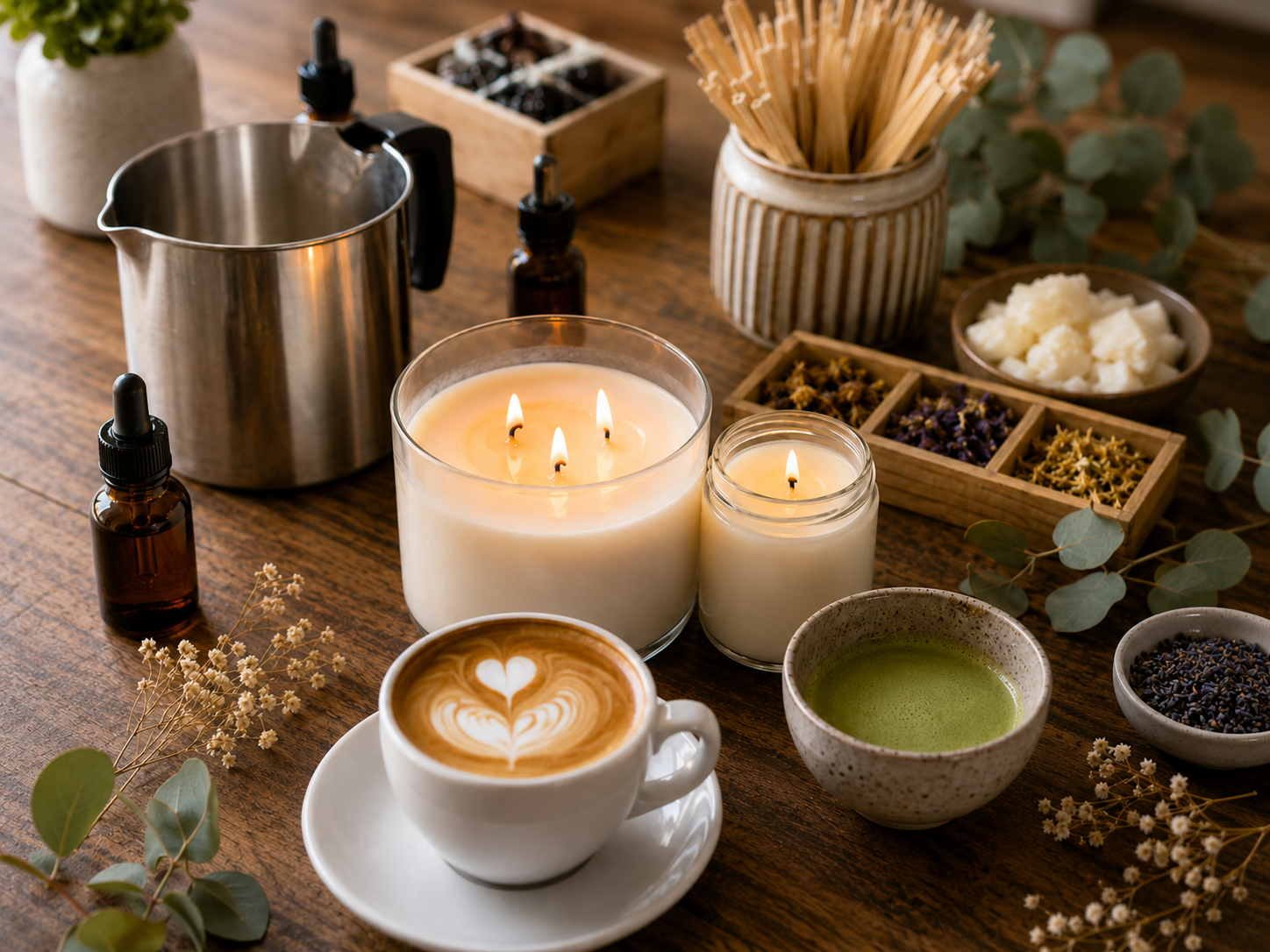 Signature Social: Coffee + Candle Making Experience