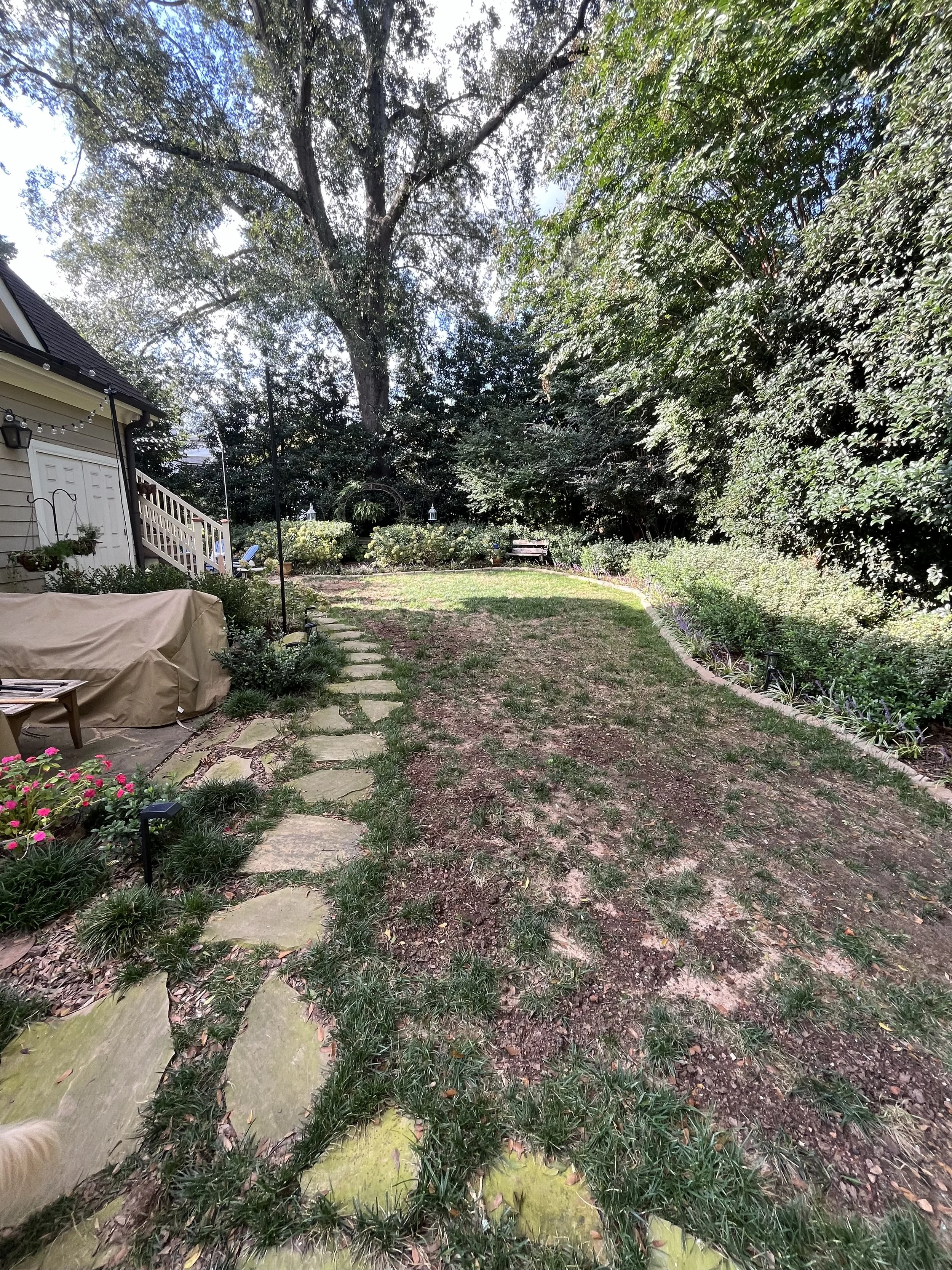 Augusta Rd Backyard Renewal (HALFWAY)