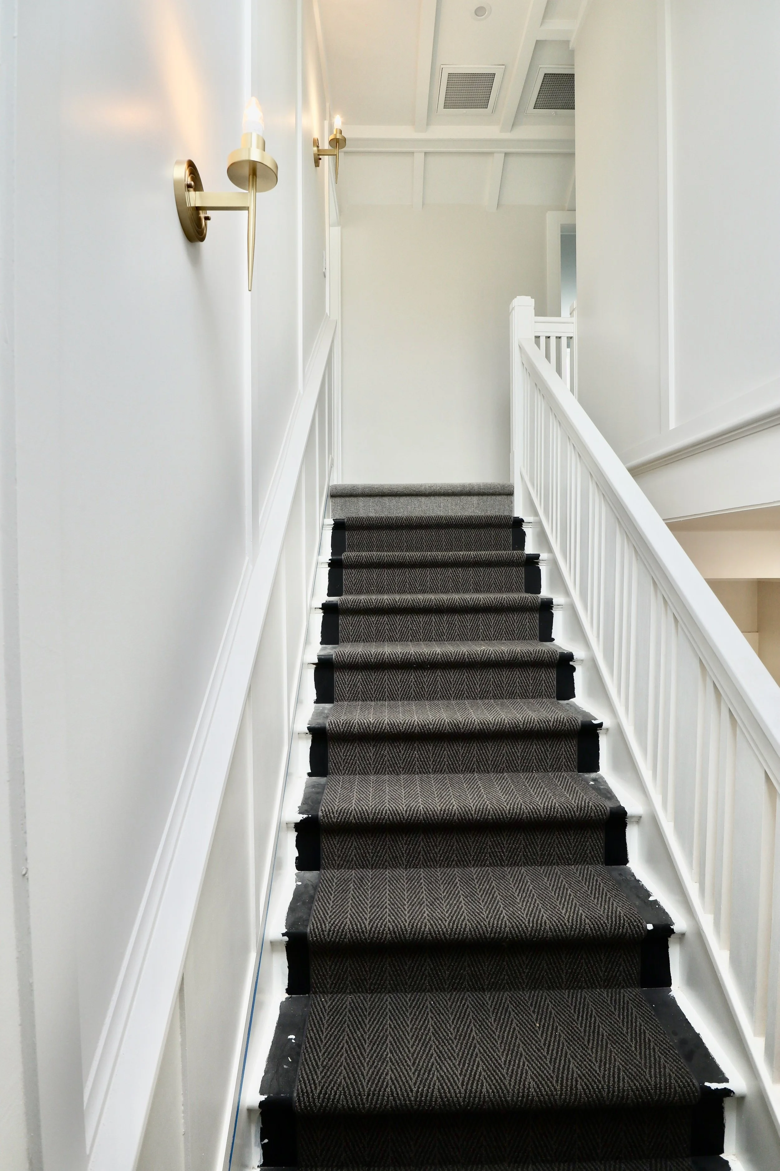 Staircase renovation in Auckland Californian Bungalow