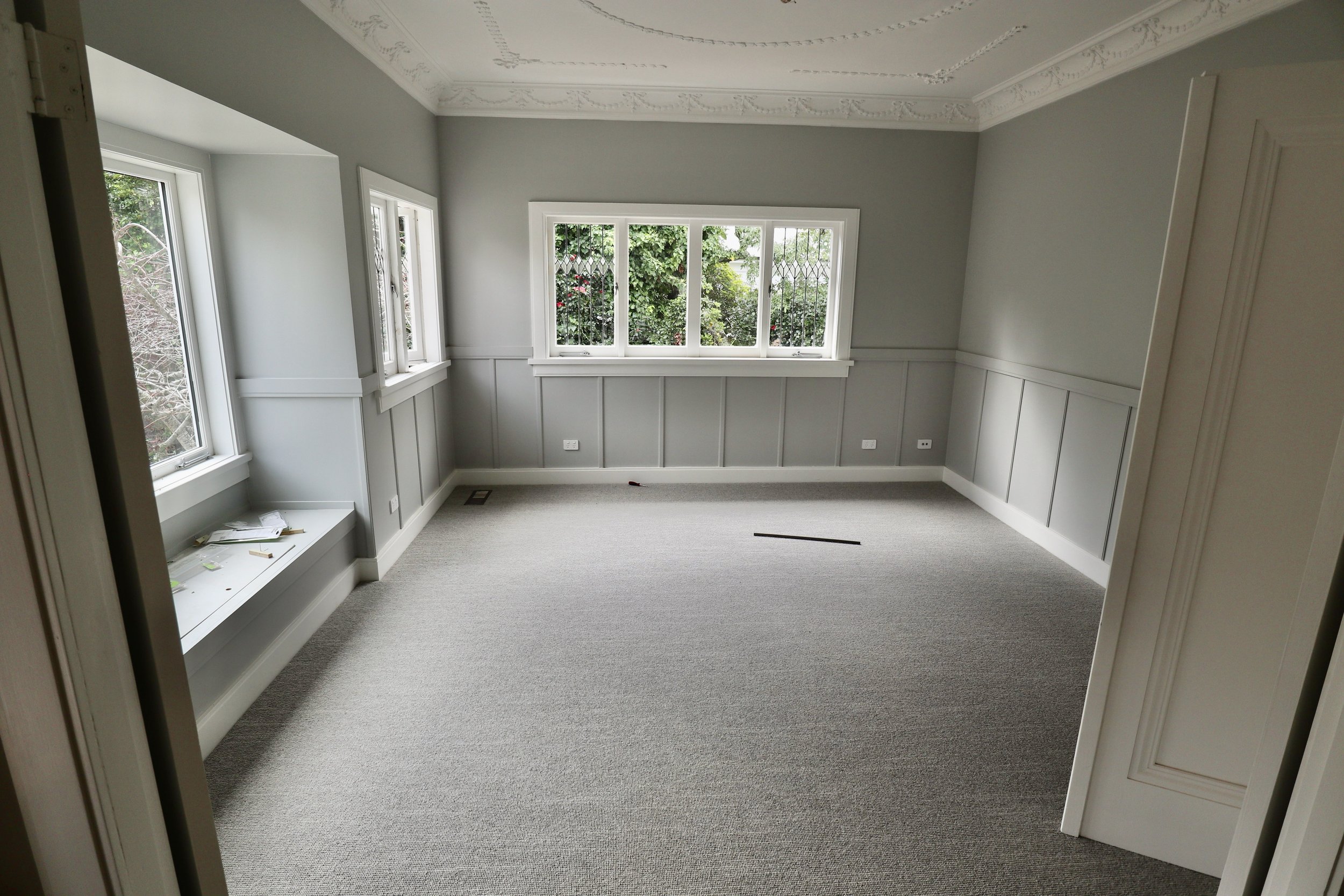 Full home renovation of Californian bungalow with preserved character features