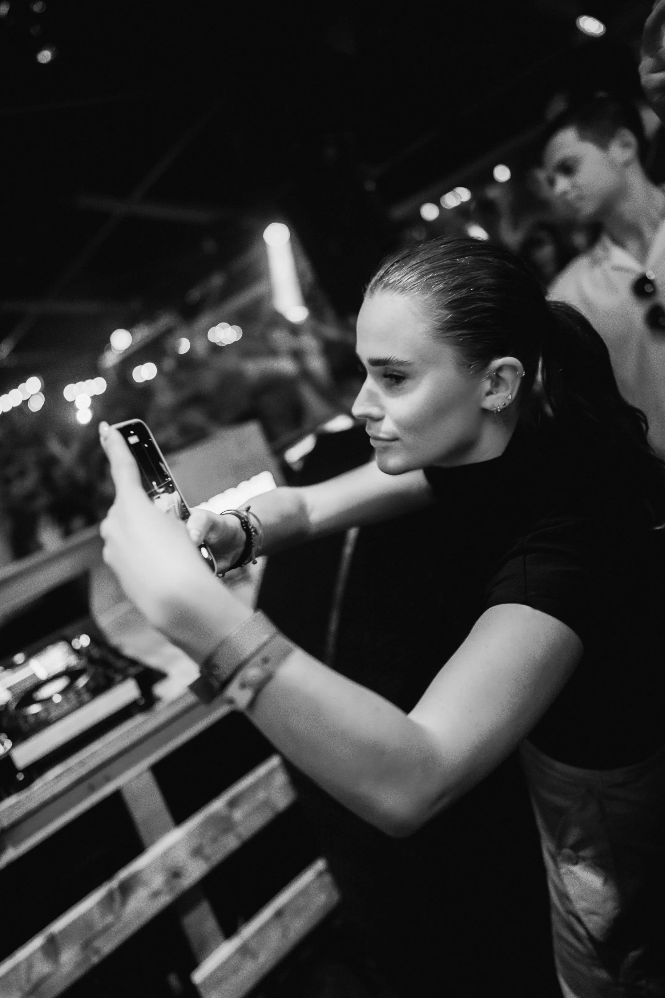 Social content creation in action during a live event