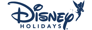 Disney Holidays logo with a fairy figure
