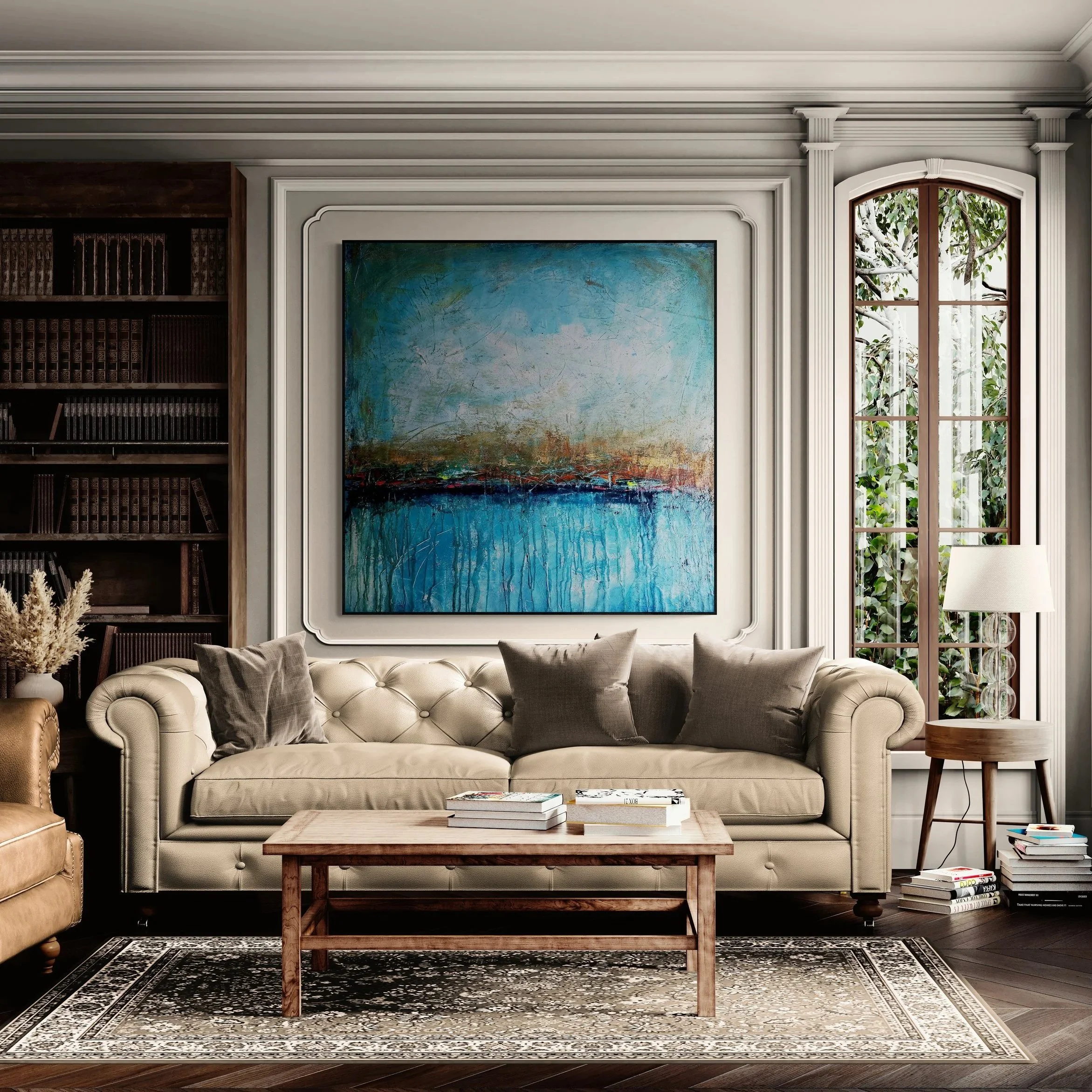 "Reflections Beyond The Line" ( 2025)  