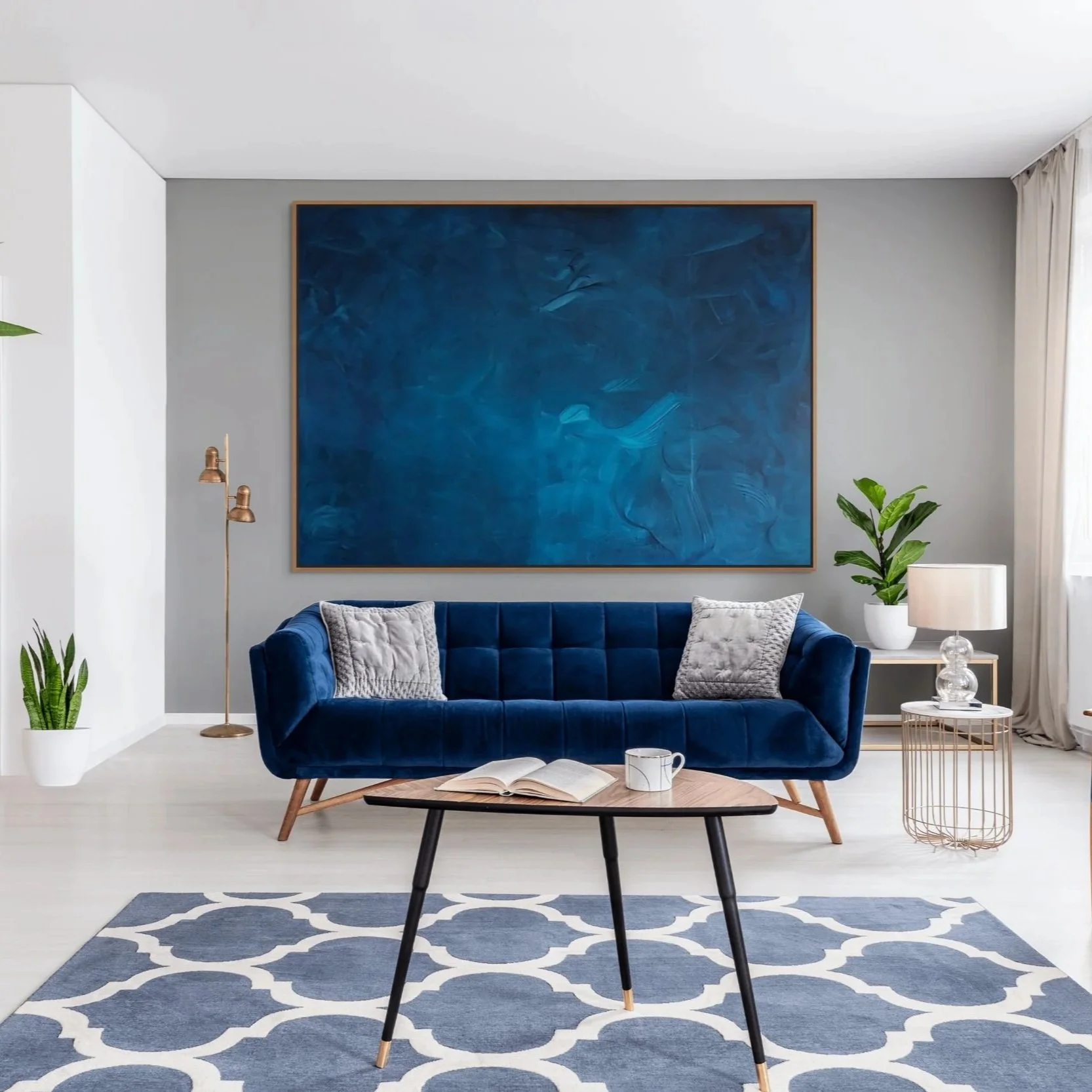 "Ocean Deep Blue" ( Available to Acquire)