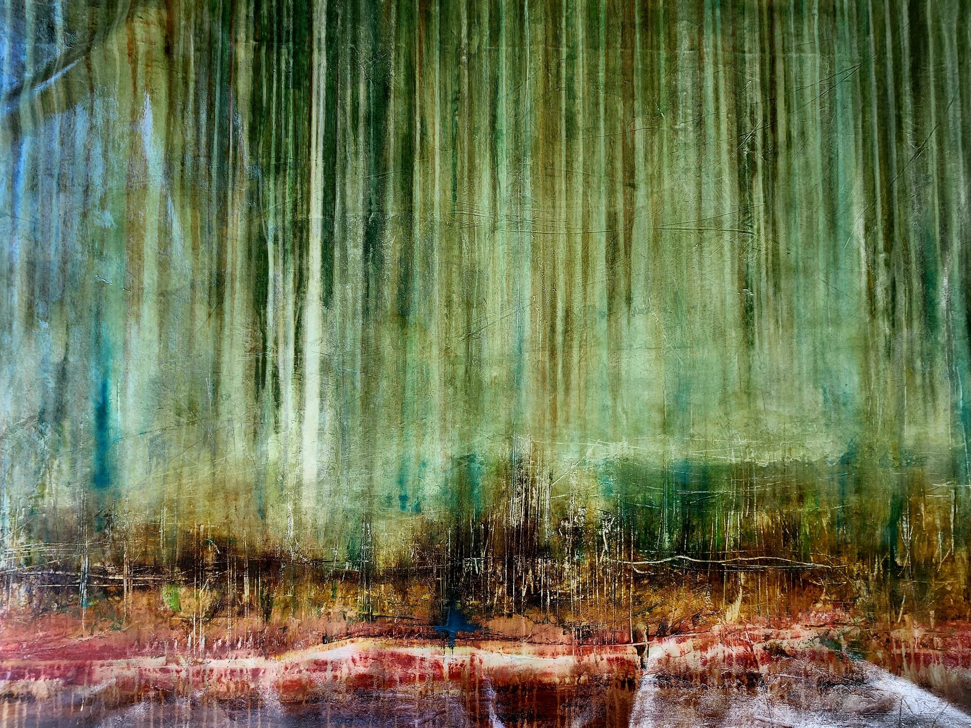 "Strenghts that do not shout loudly" (Painting)