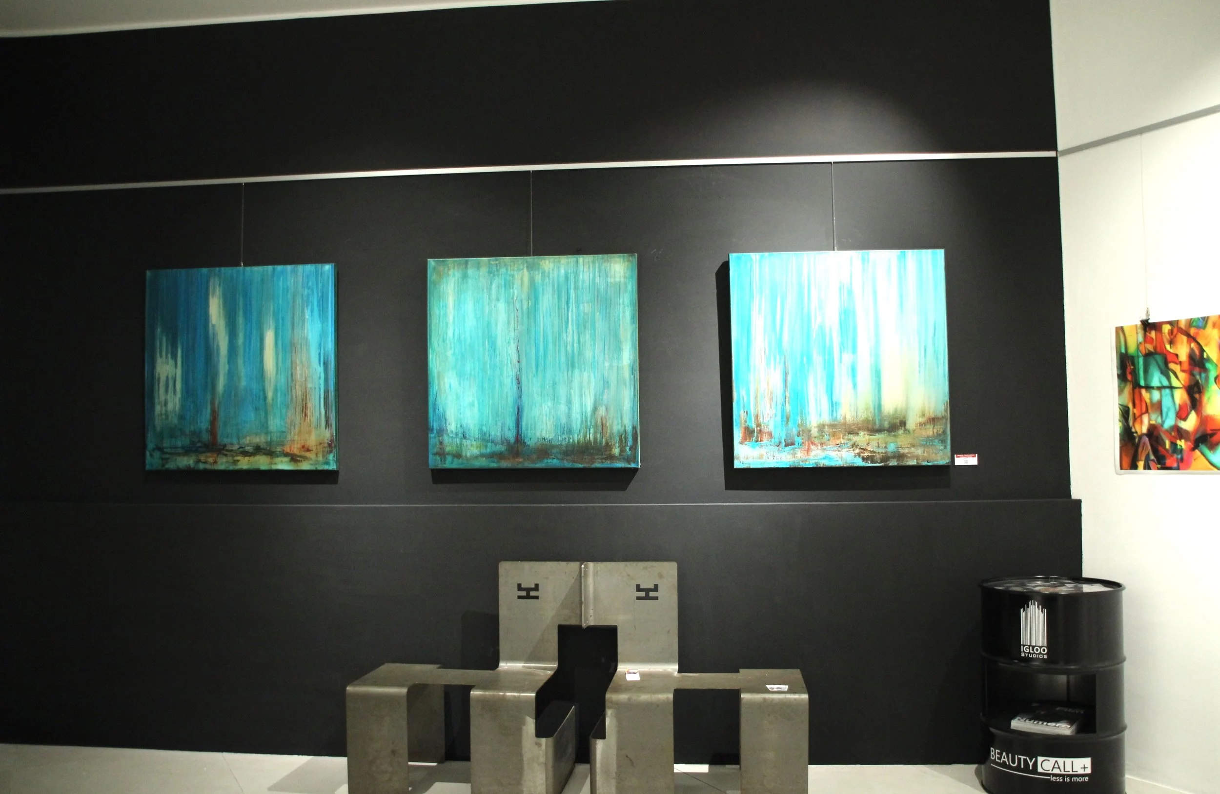 Trilogy "Gifts of Being" at Galeria Cael , Milan, Italy- "Gifts of Art - L´Estética Del Dono - II Edizione"