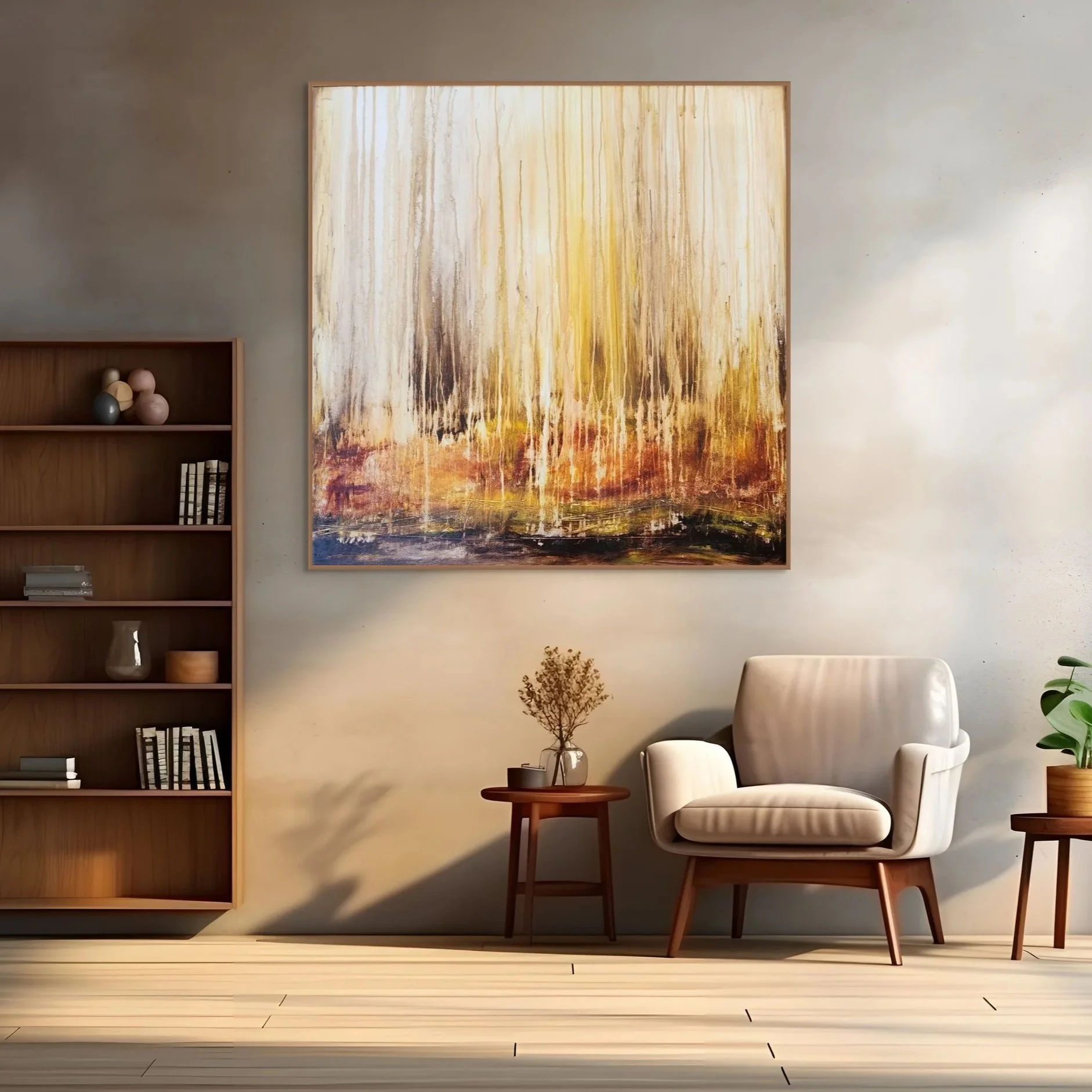 Art for luxurious living rooms
