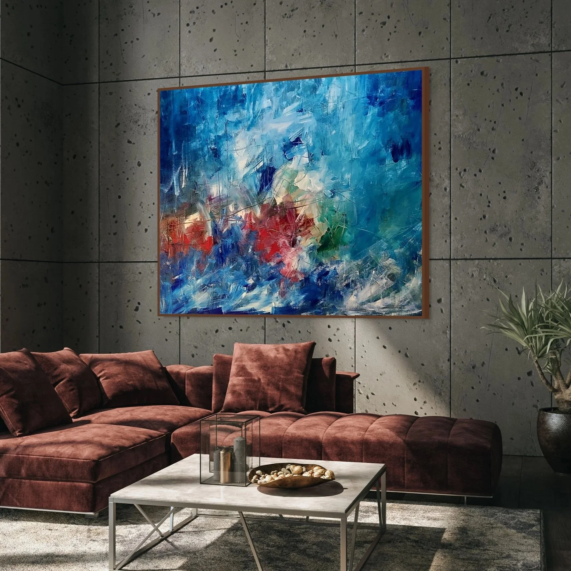 modern art for interior design