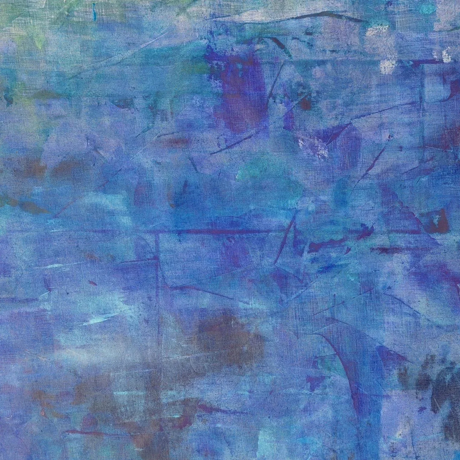 large blue paintings for waiting rooms