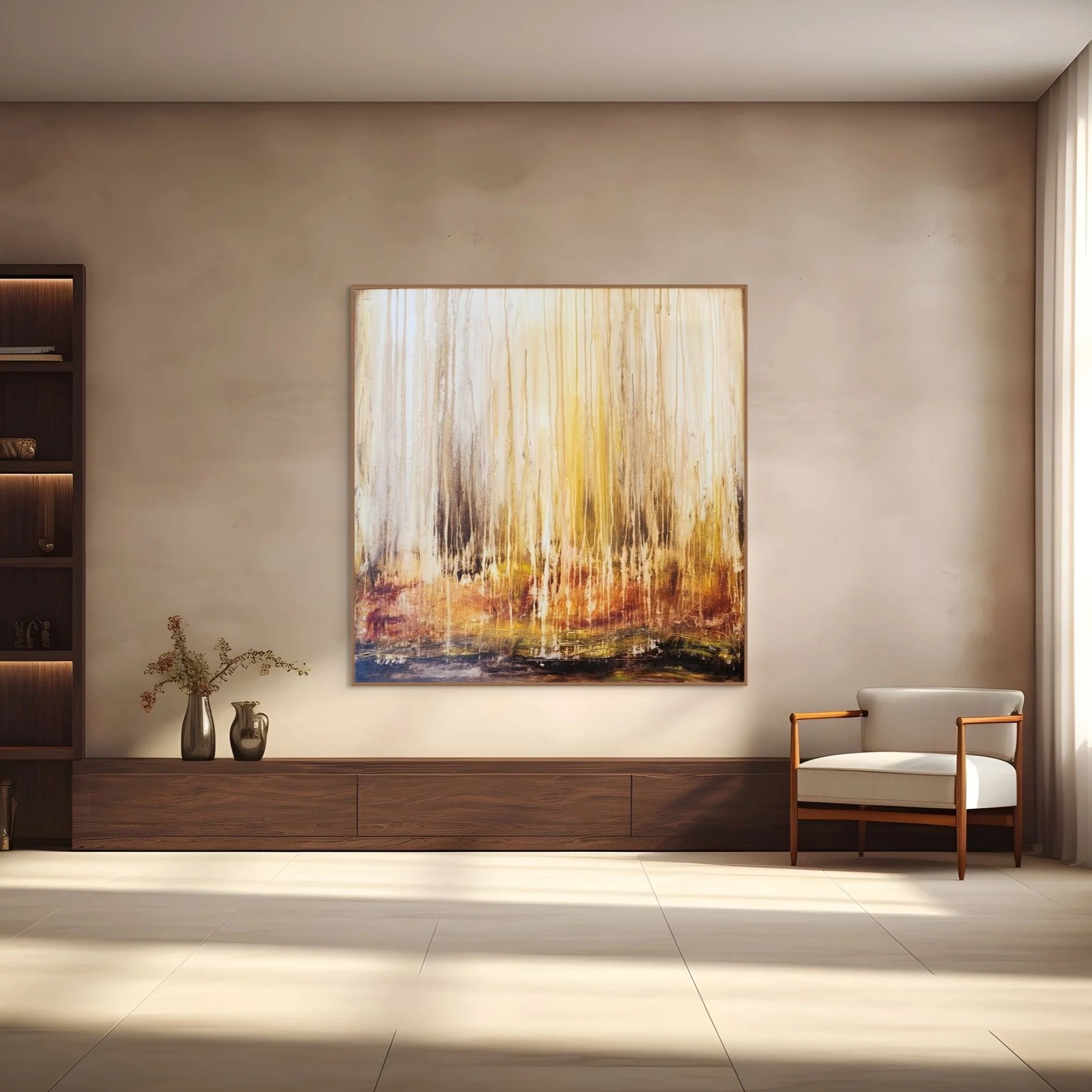 Art for luxurious living rooms