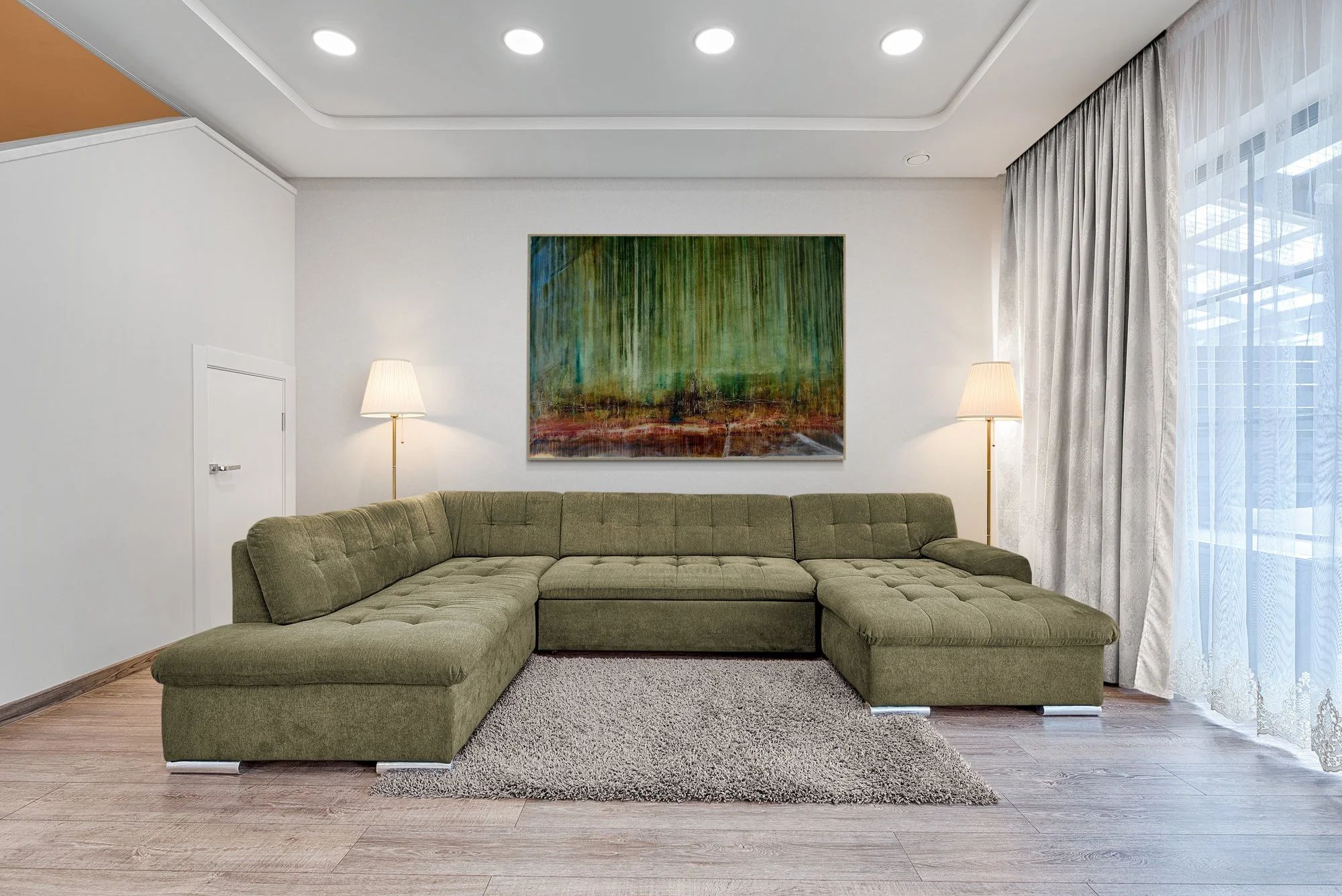 "Strenghts that do not shout loudly" (InSitu-Living Room)