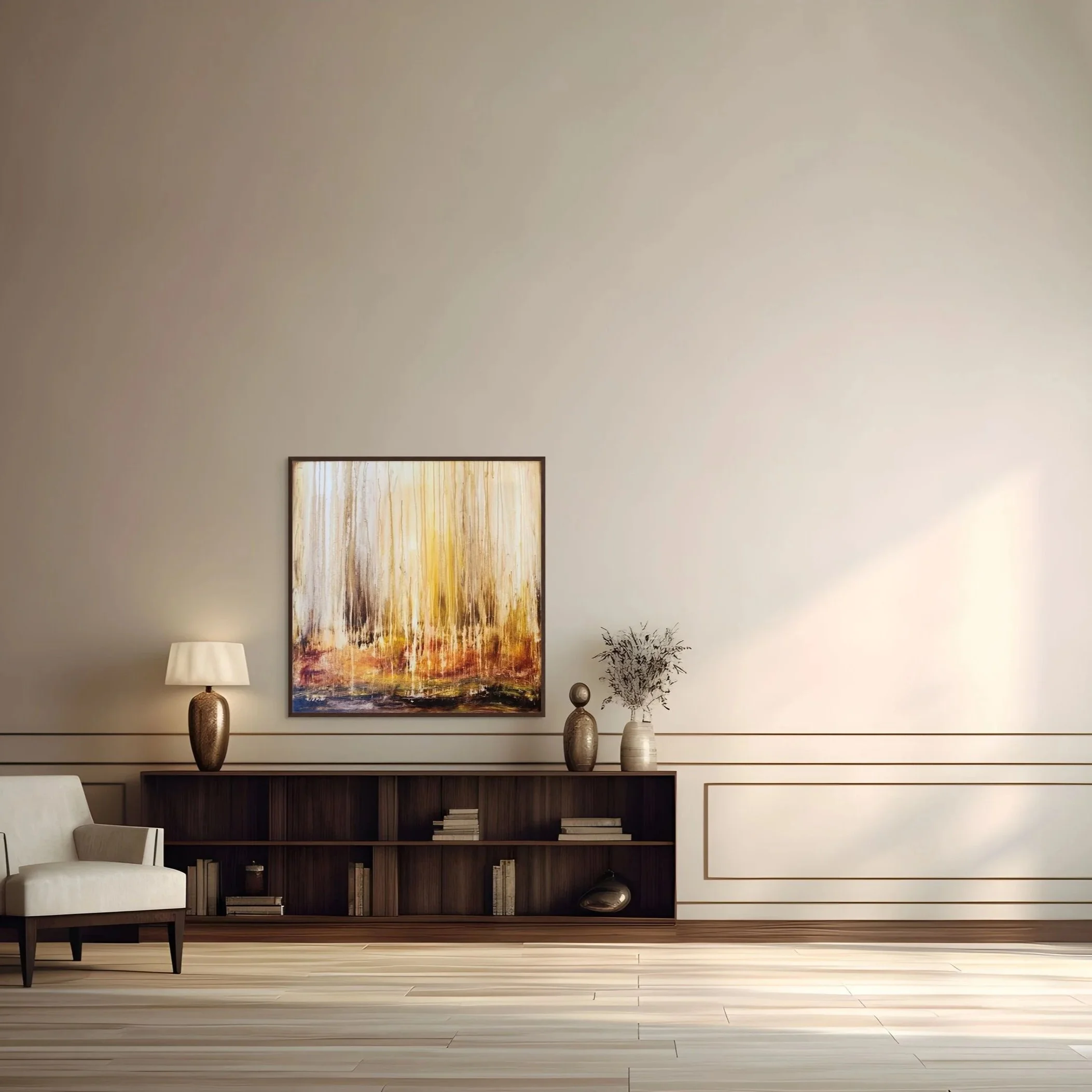 Art for luxurious living rooms