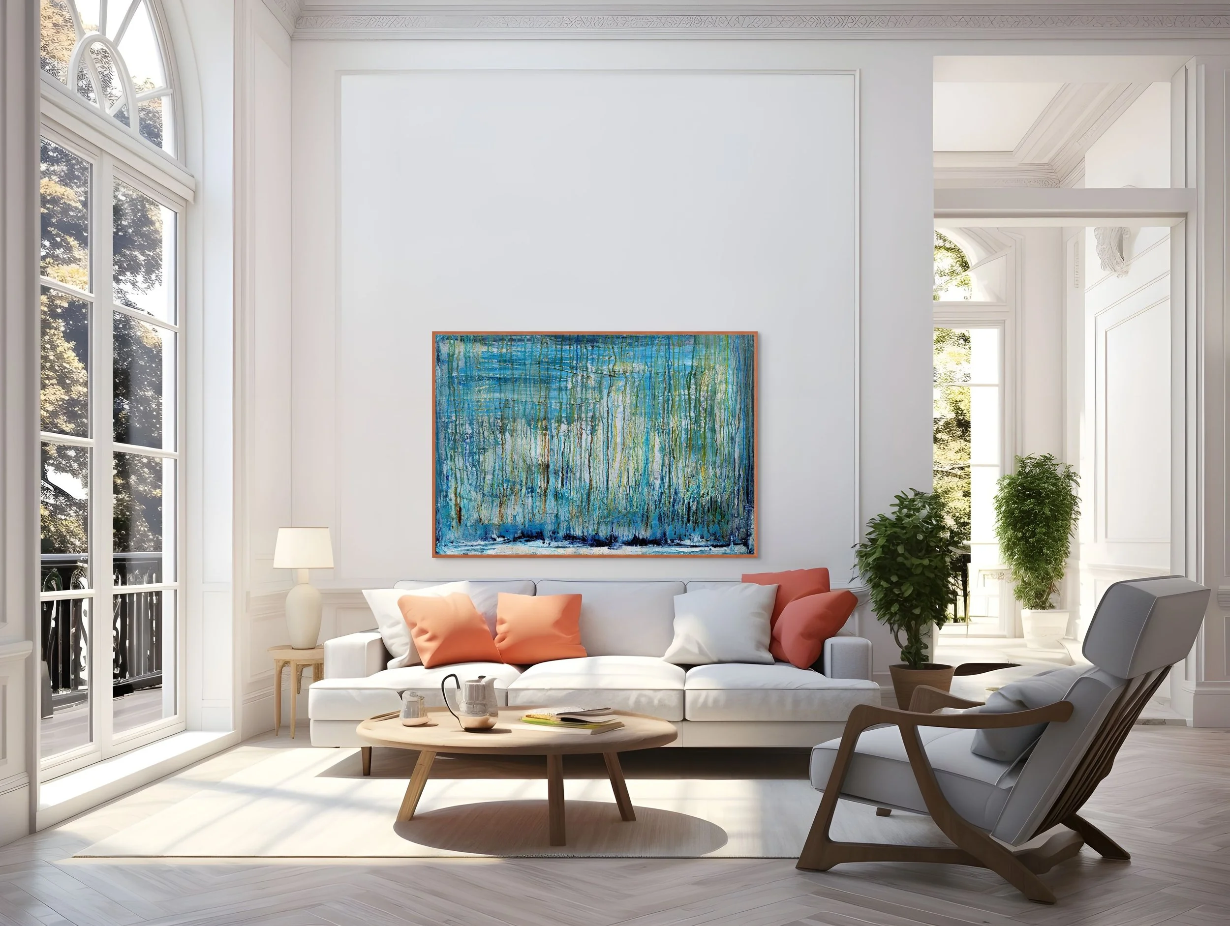 "Sediments of Silence" ( InSitu-Living Room)