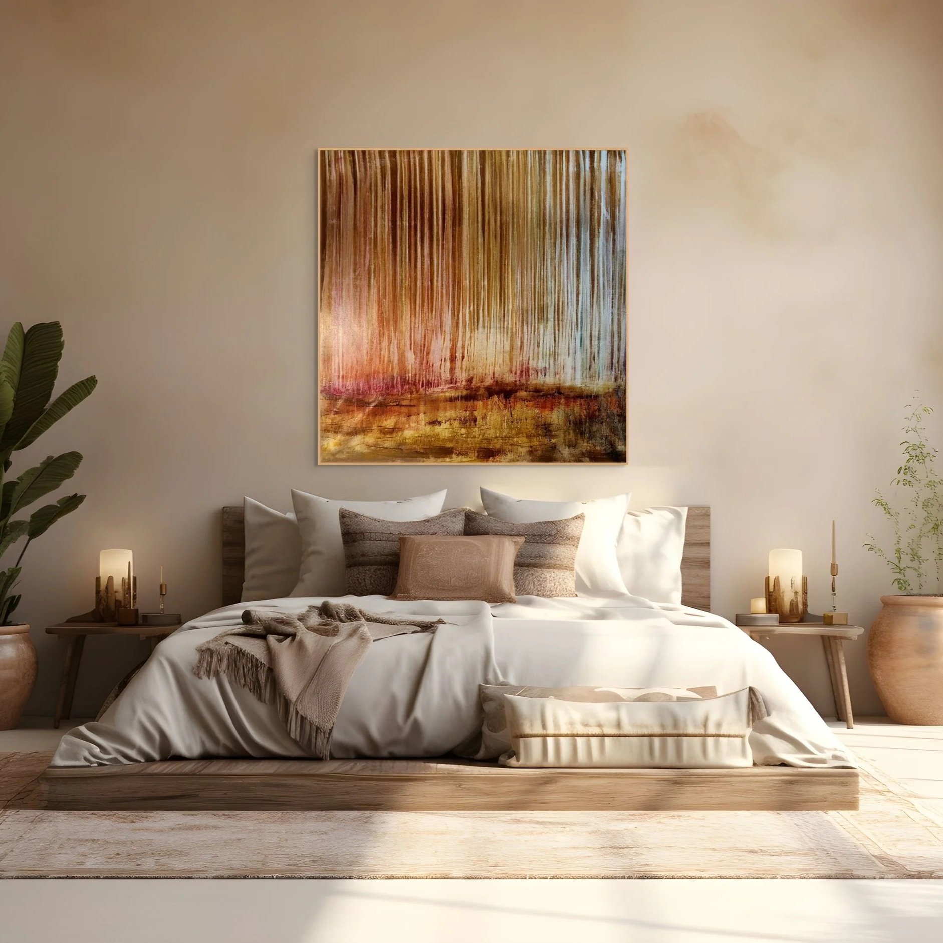 modern paintings for bedrooms