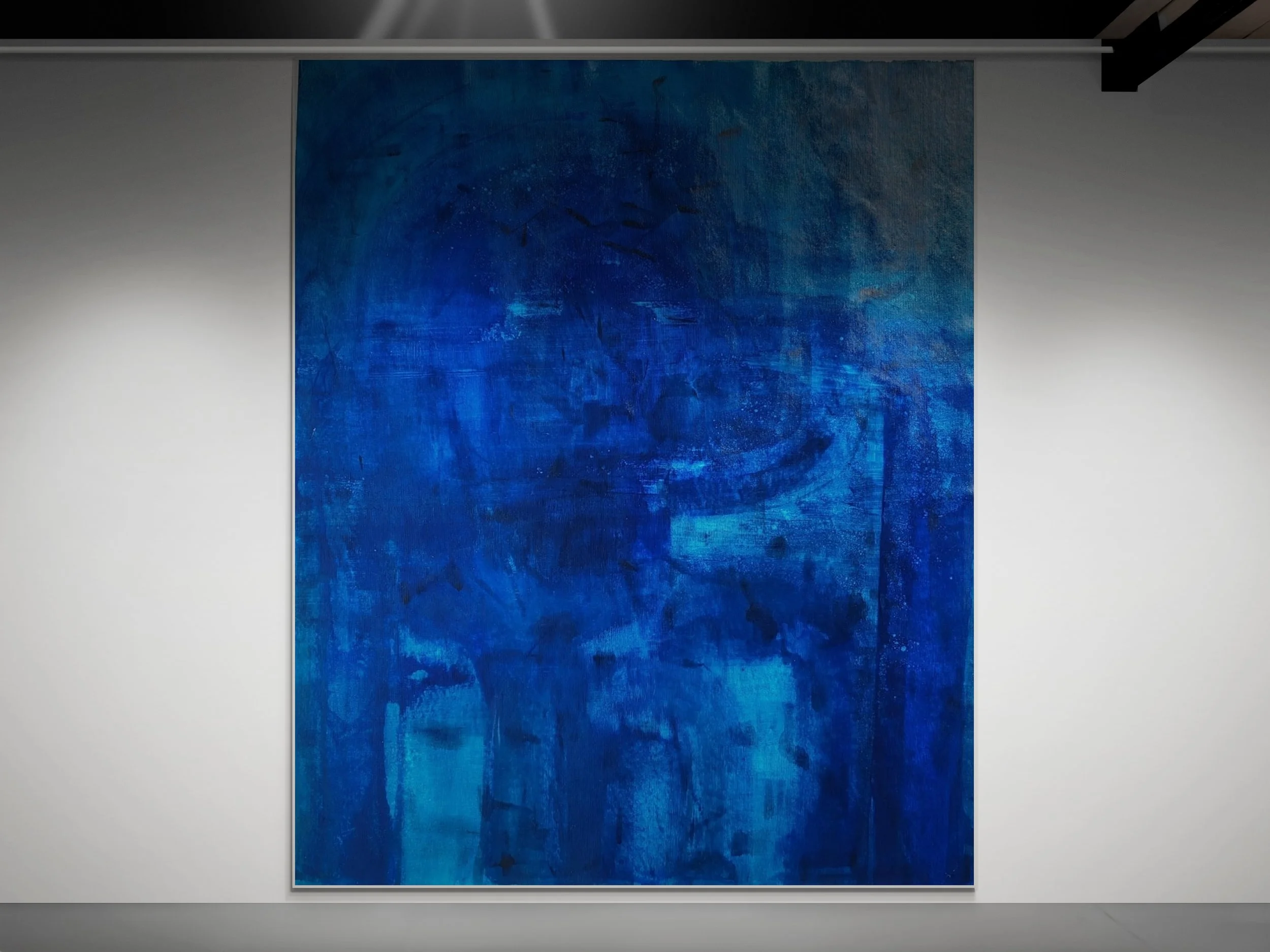 "Blue Hidden Faces"
